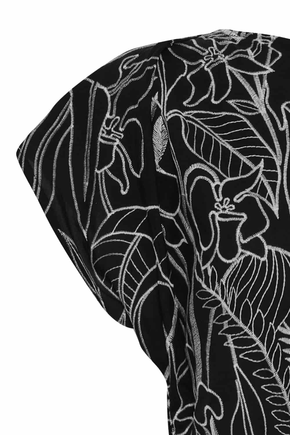 Vestido isla azul negro - miniatura 3