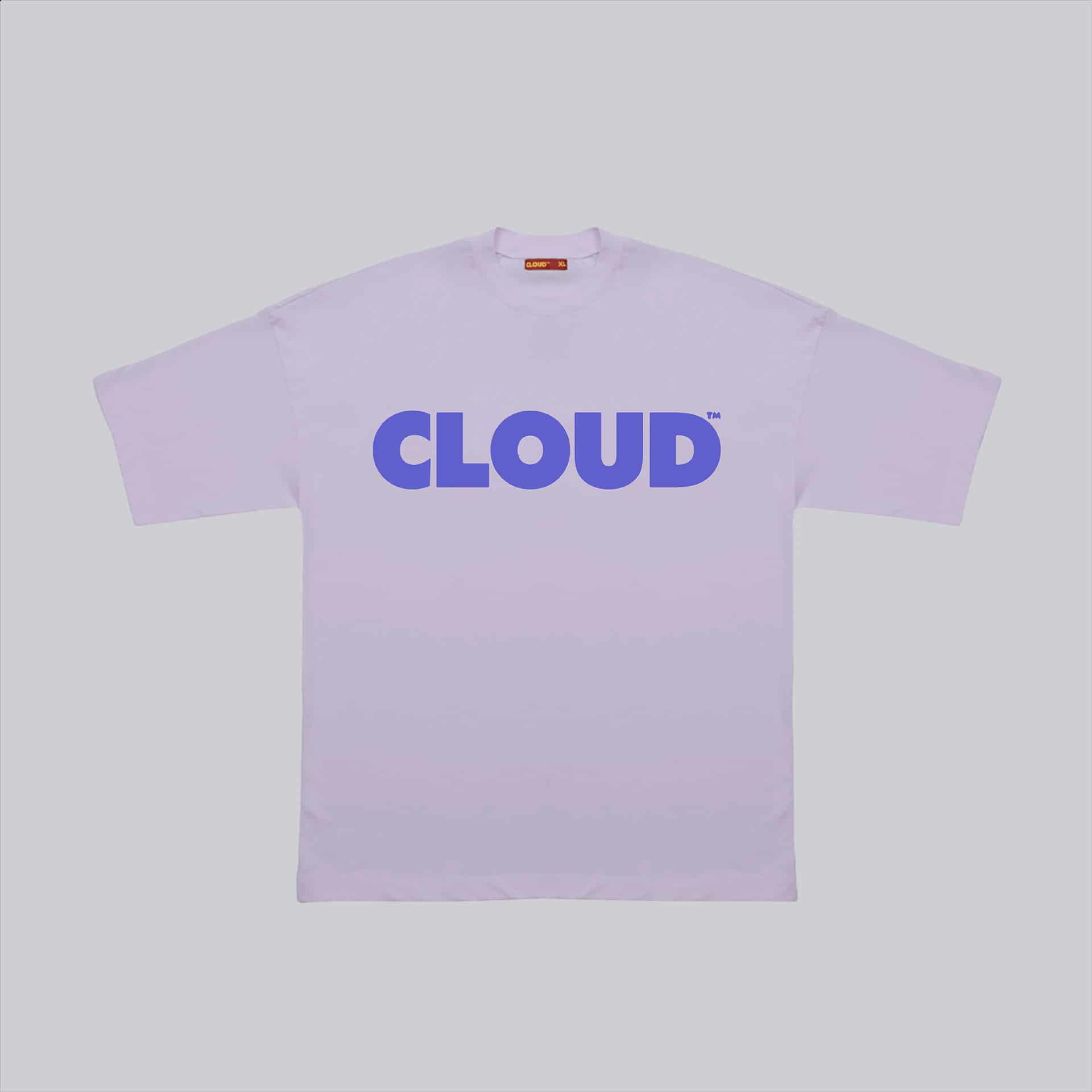 Camiseta BLOCK morado sobre lila regular fit - miniatura 1