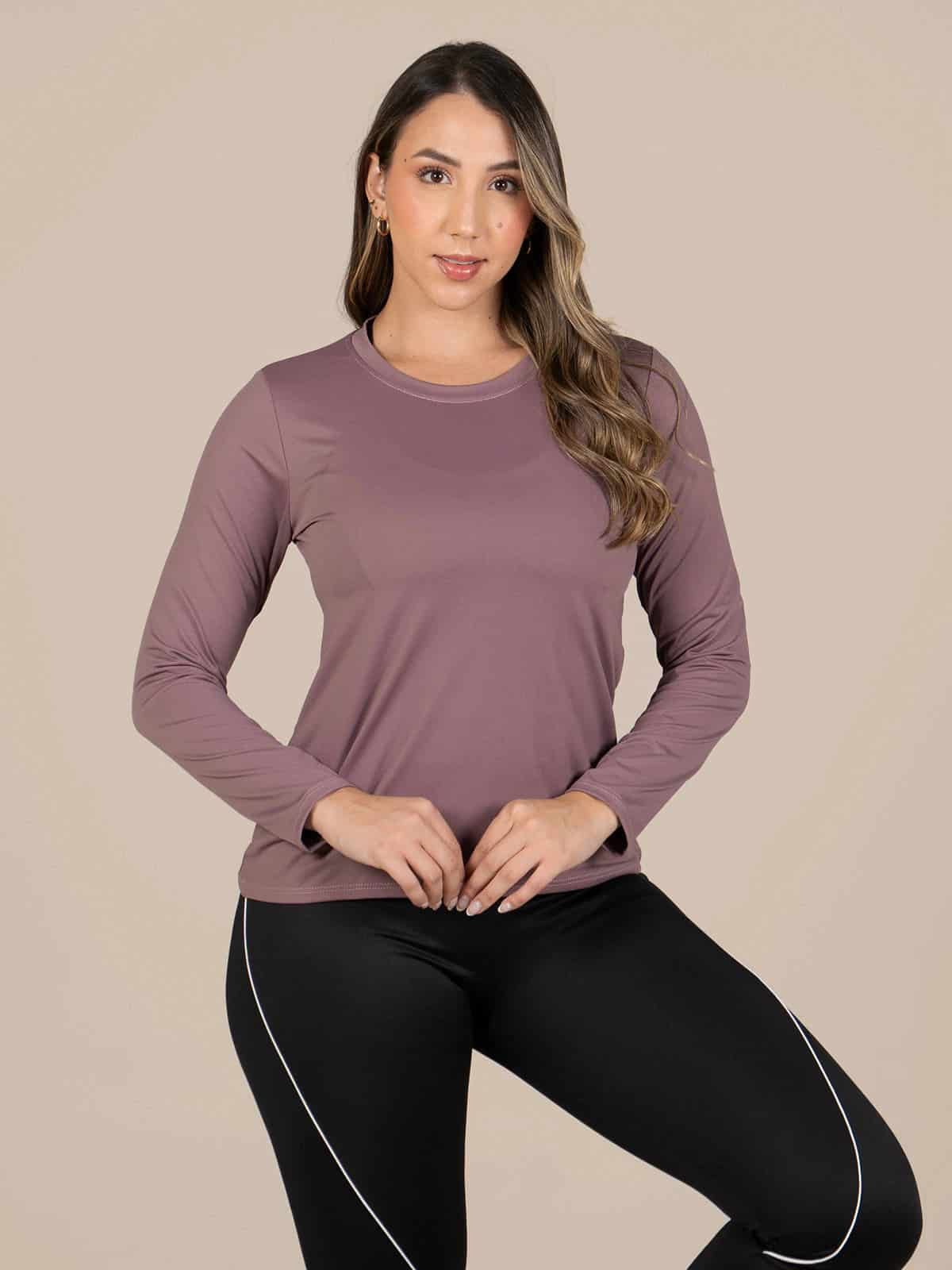Buzo basico femenino ibiza mora oscuro - miniatura 1