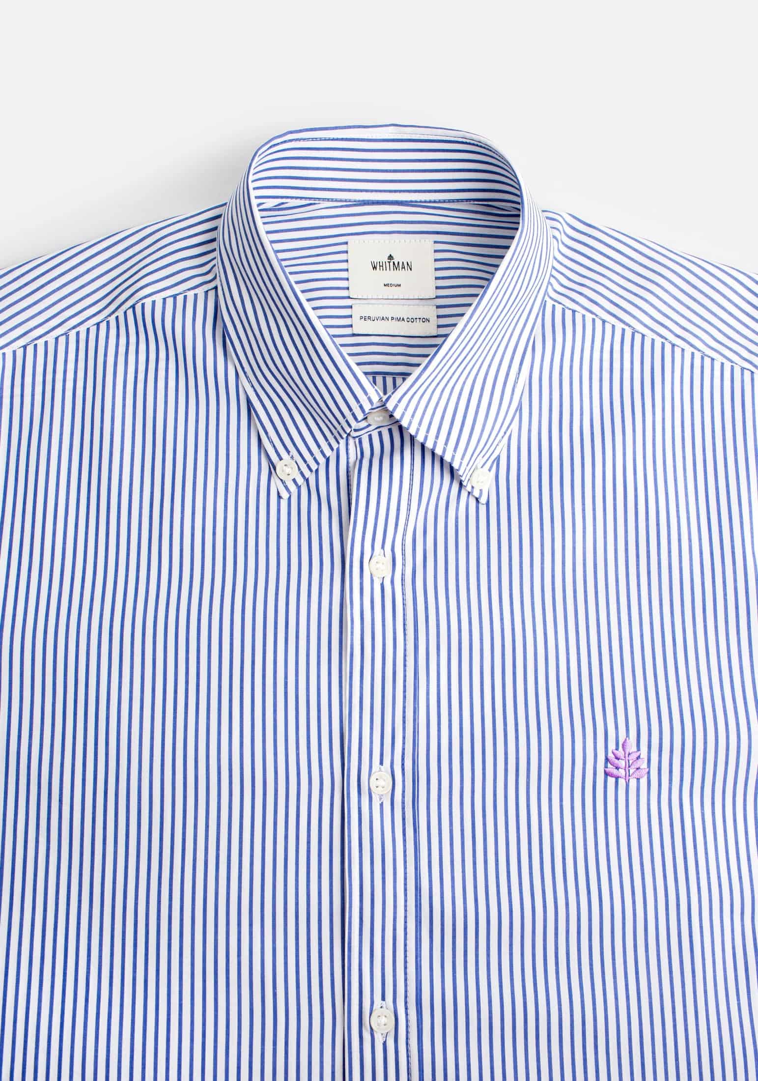 Camisa H CBD Rayas L-Lil Azul Osc - miniatura 2