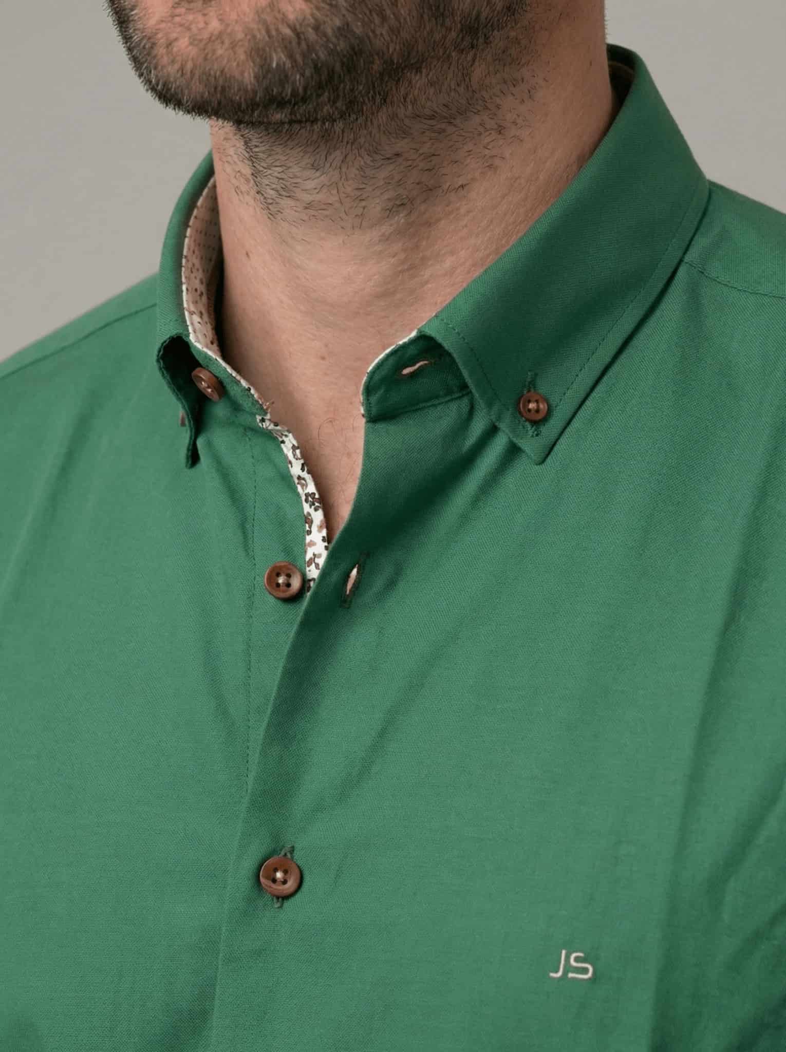 Camisa manga larga para hombre Jon Sonen 020211011 - miniatura 2