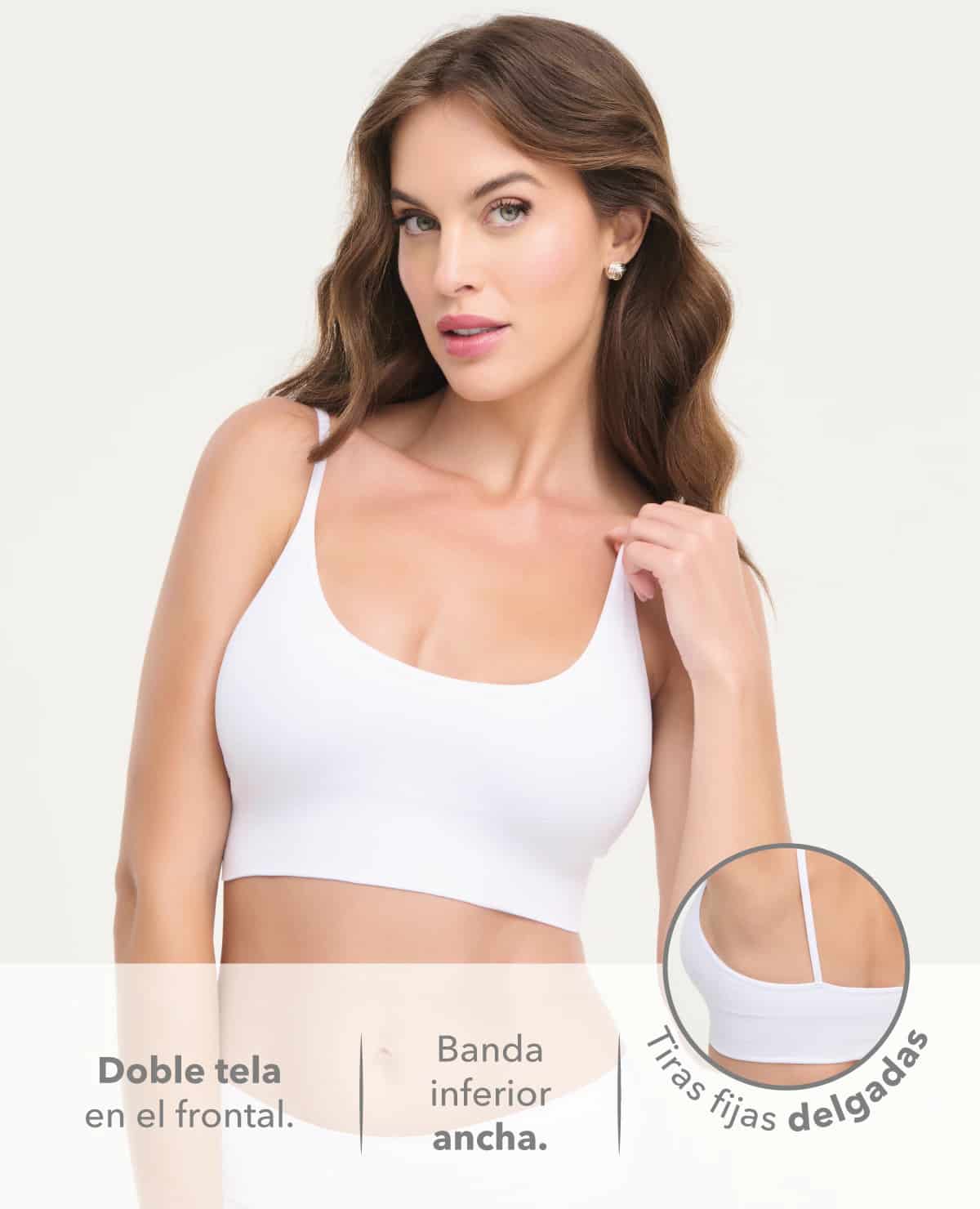 Top Seamless | Tiras Fijas | Ajuste Natural - miniatura 4