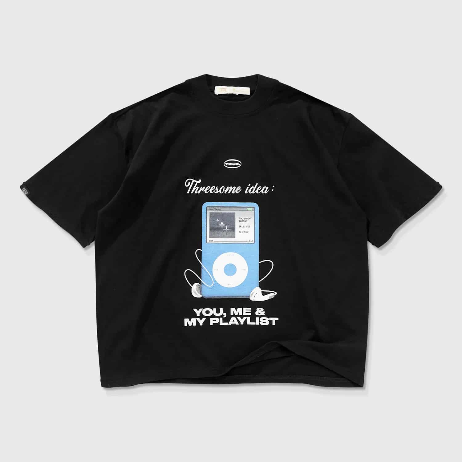F*ck Nudes Boxy T-Shirt - Black - miniatura 4
