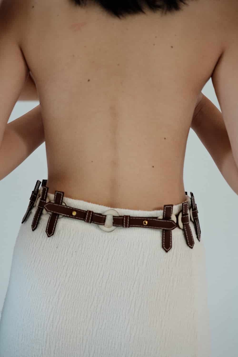 AMULETO BELT - NAPA NERO - miniatura 4