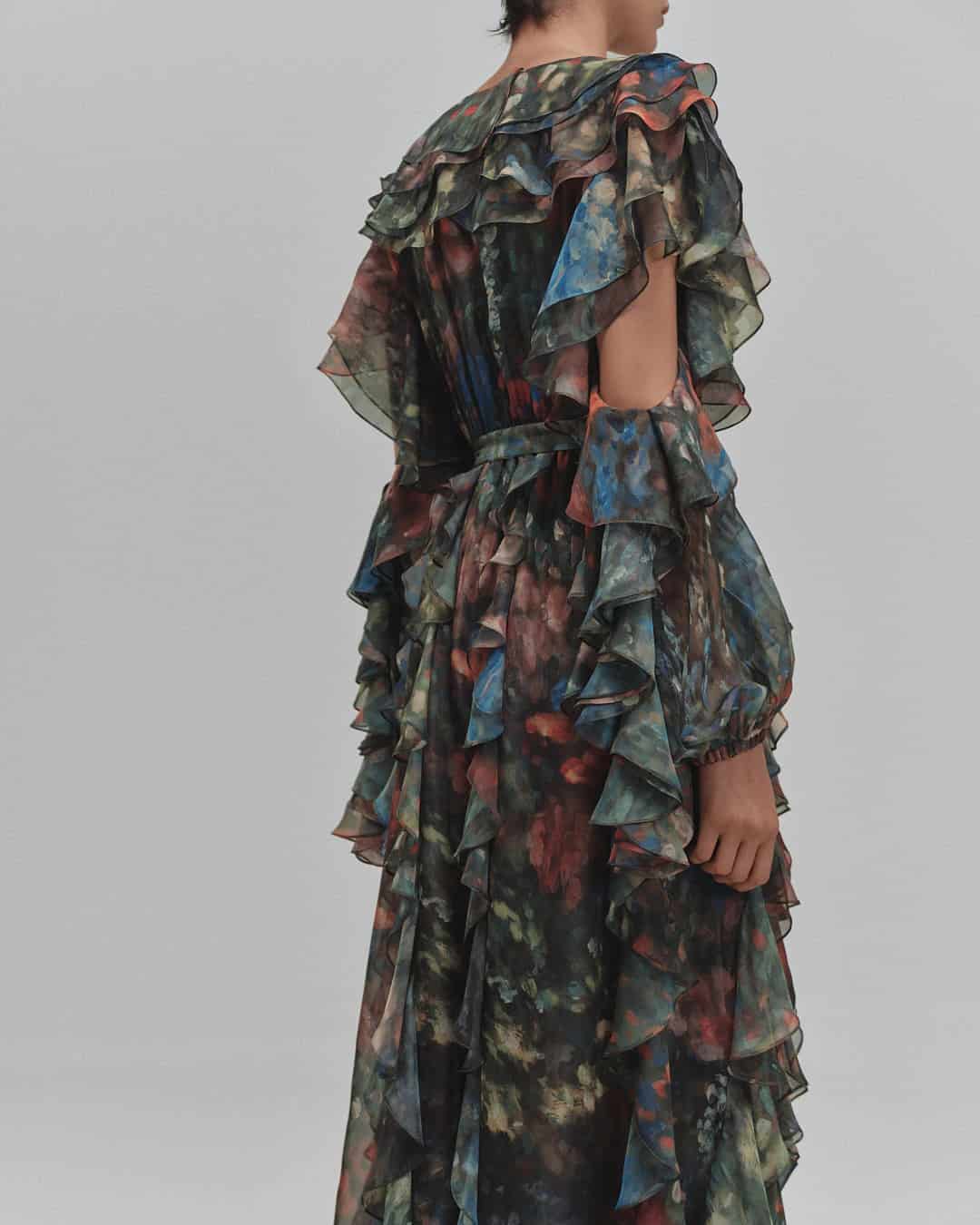 "PEONIA" MAXI DRESS - miniatura 2
