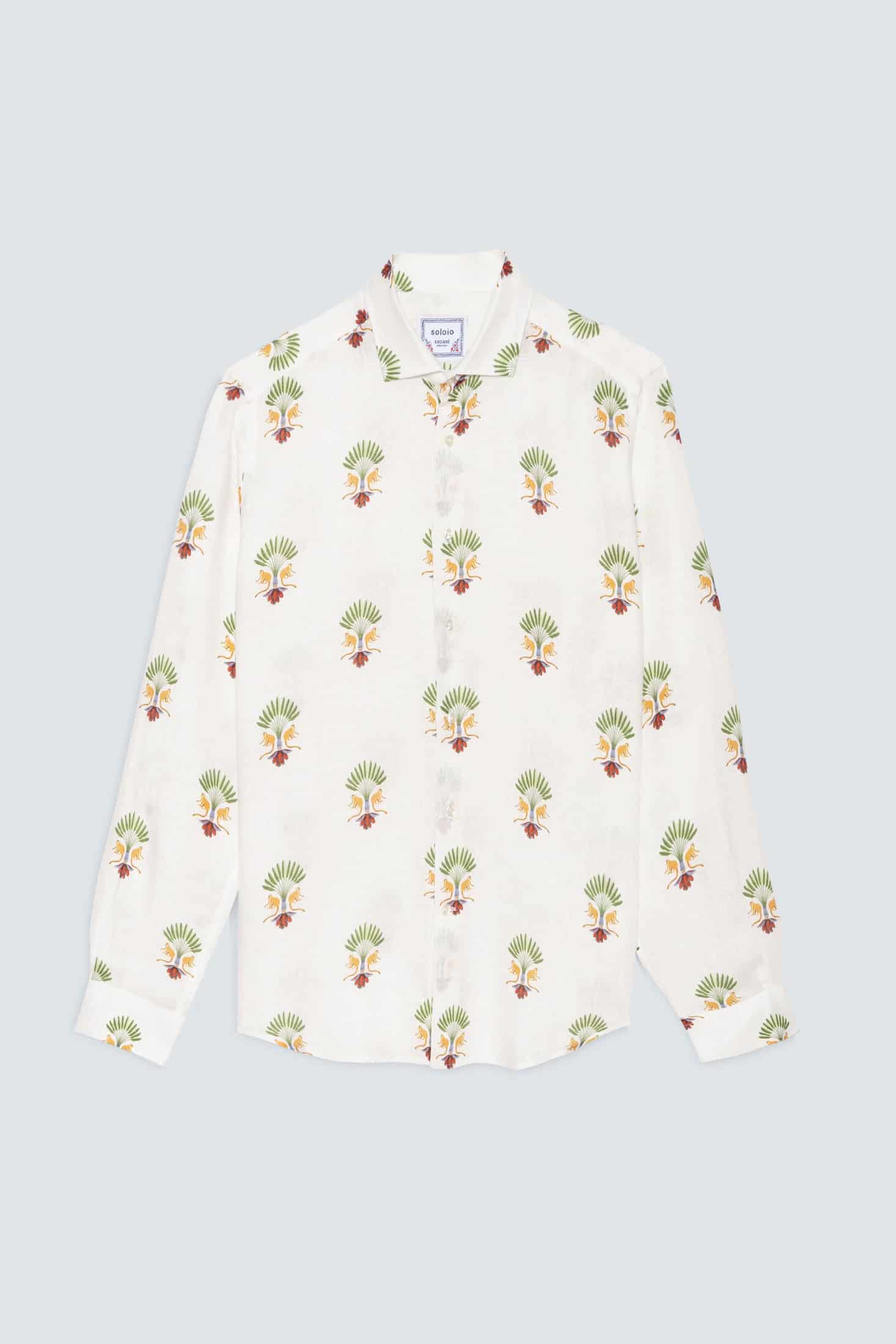 Men's linen shirt maymun - miniatura 1