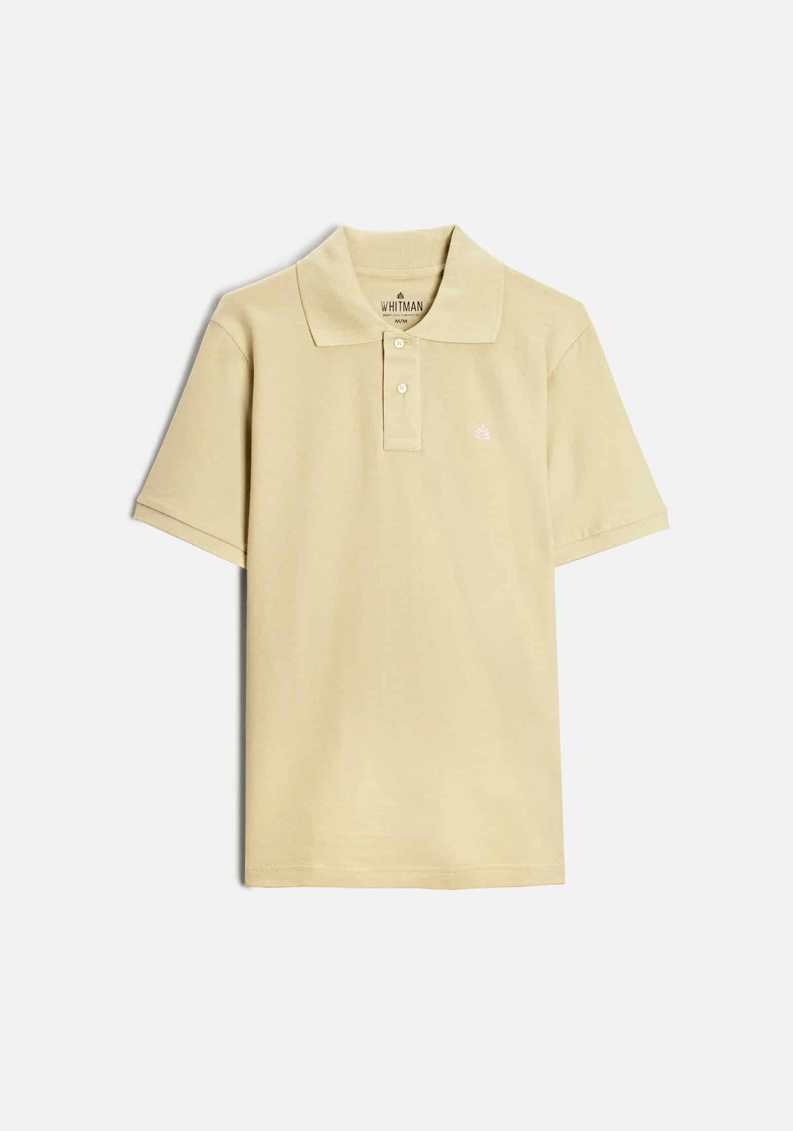 Camiseta Polo H L-Ros Beige - miniatura 1