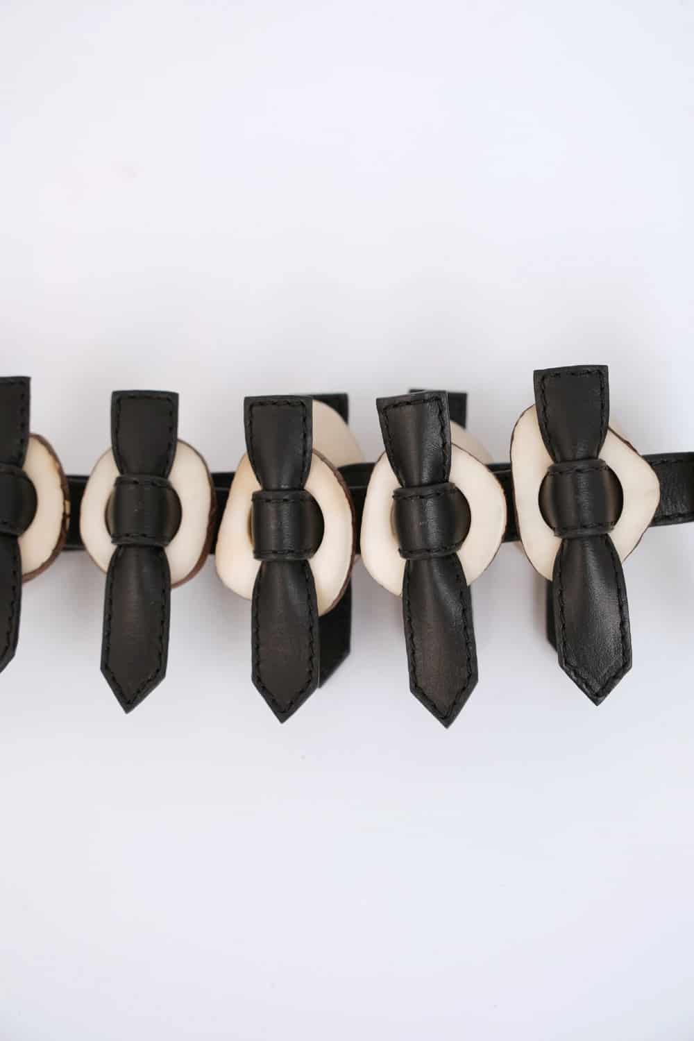 AMULETO BELT - NAPA NERO - miniatura 5