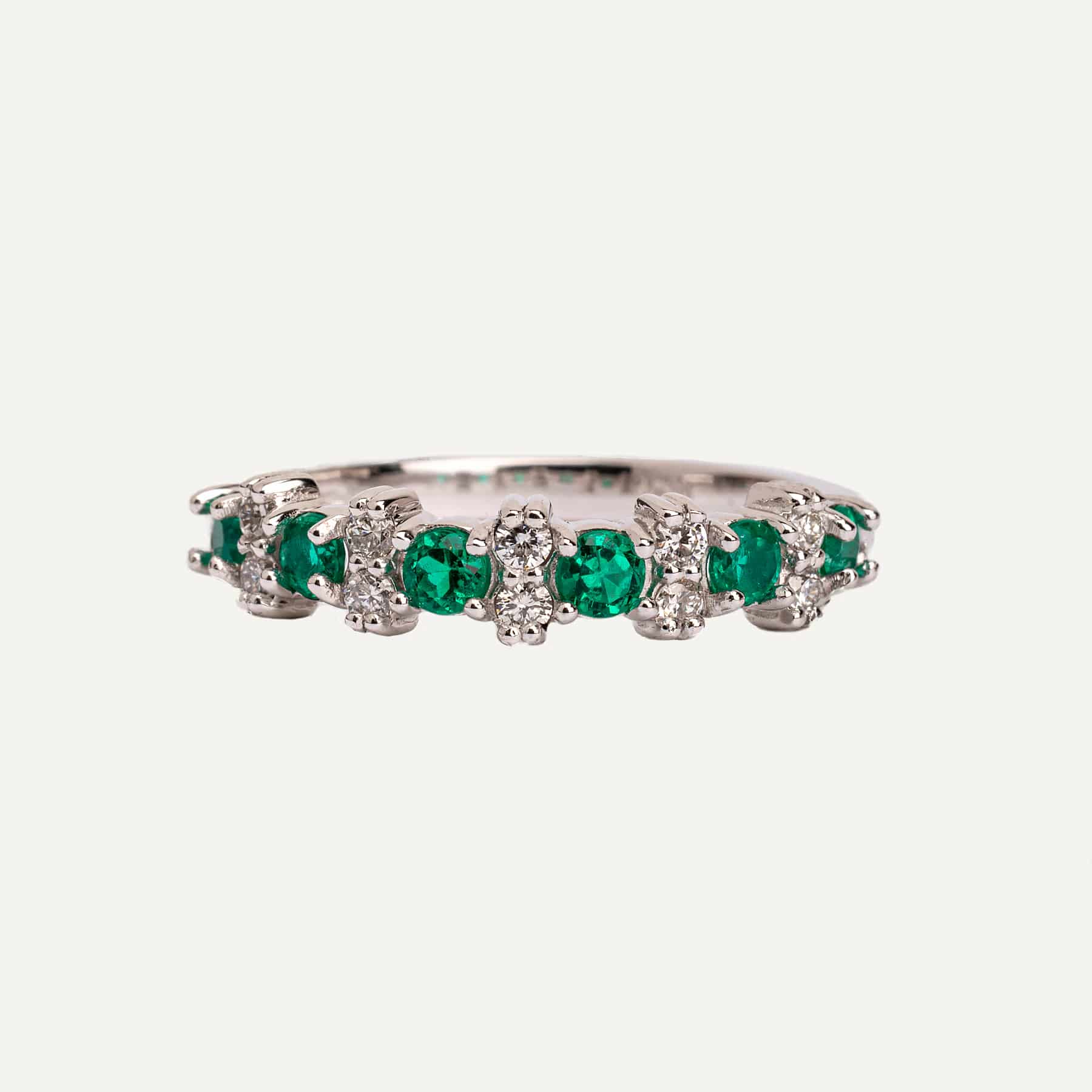Anillo big Doble chaton - miniatura 2