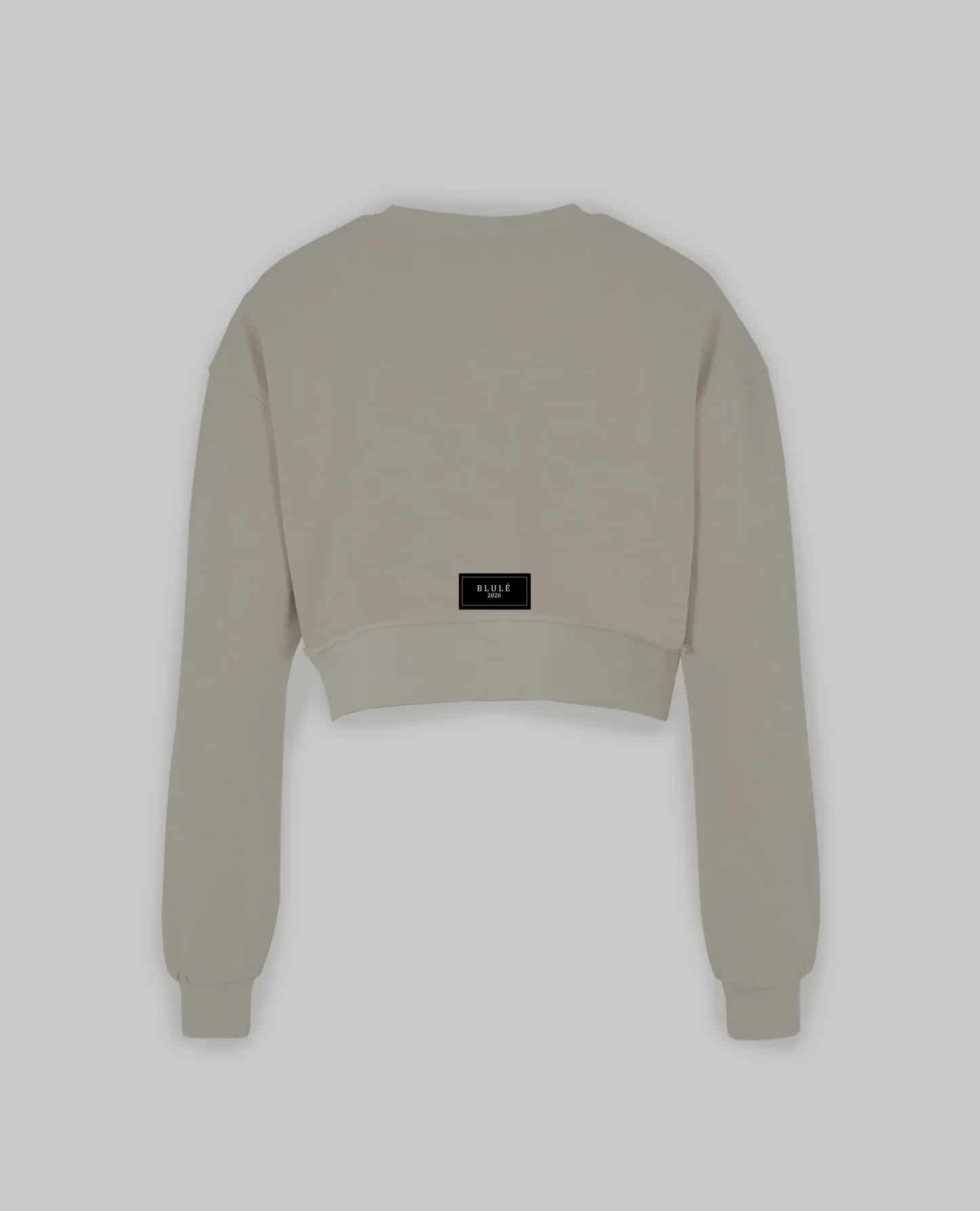 Back to the essence Crewneck Cropped Nude - miniatura 5