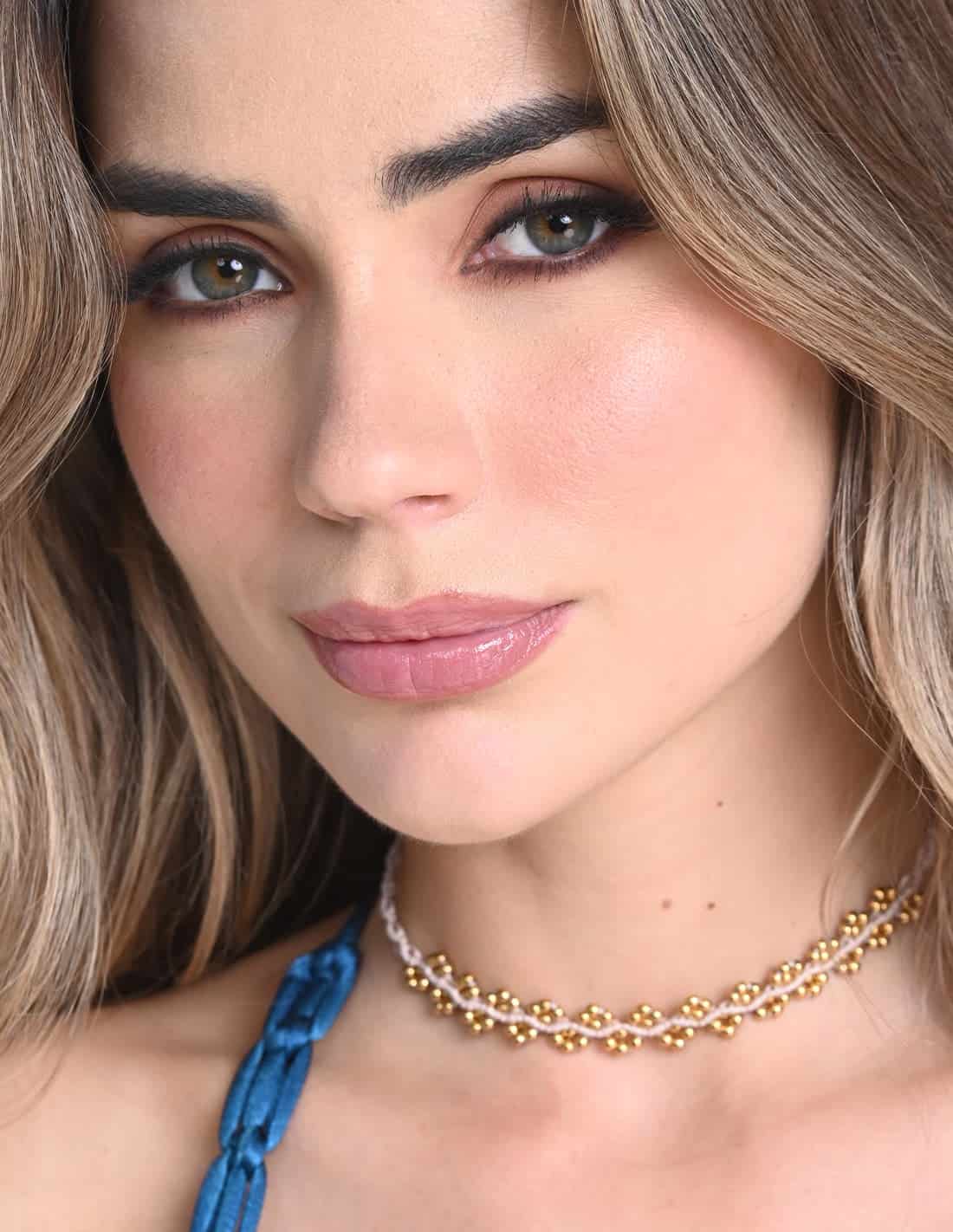 Choker Nayara Pink Rose - miniatura 2