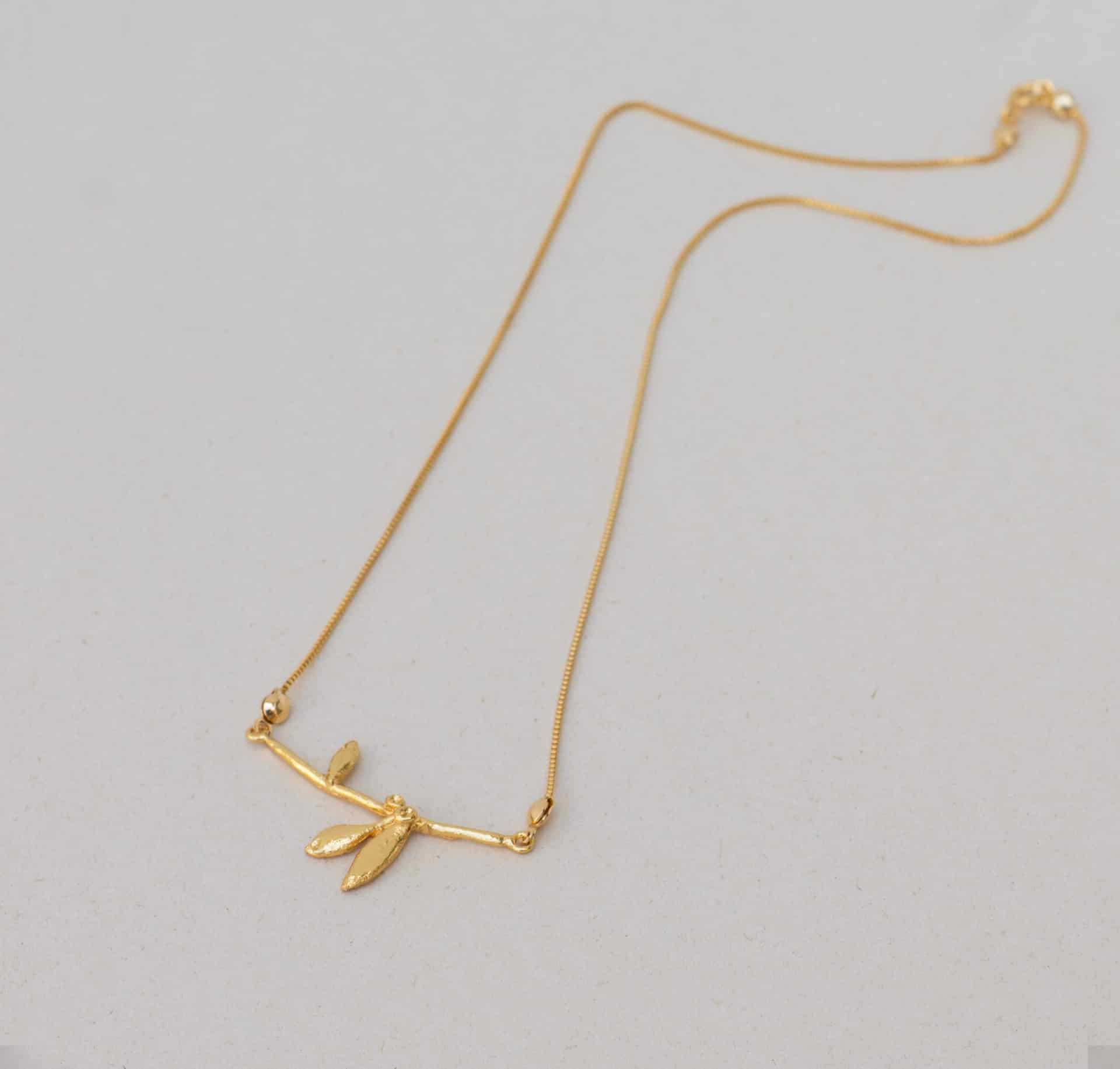 Collar dije Rama olivo - miniatura 4