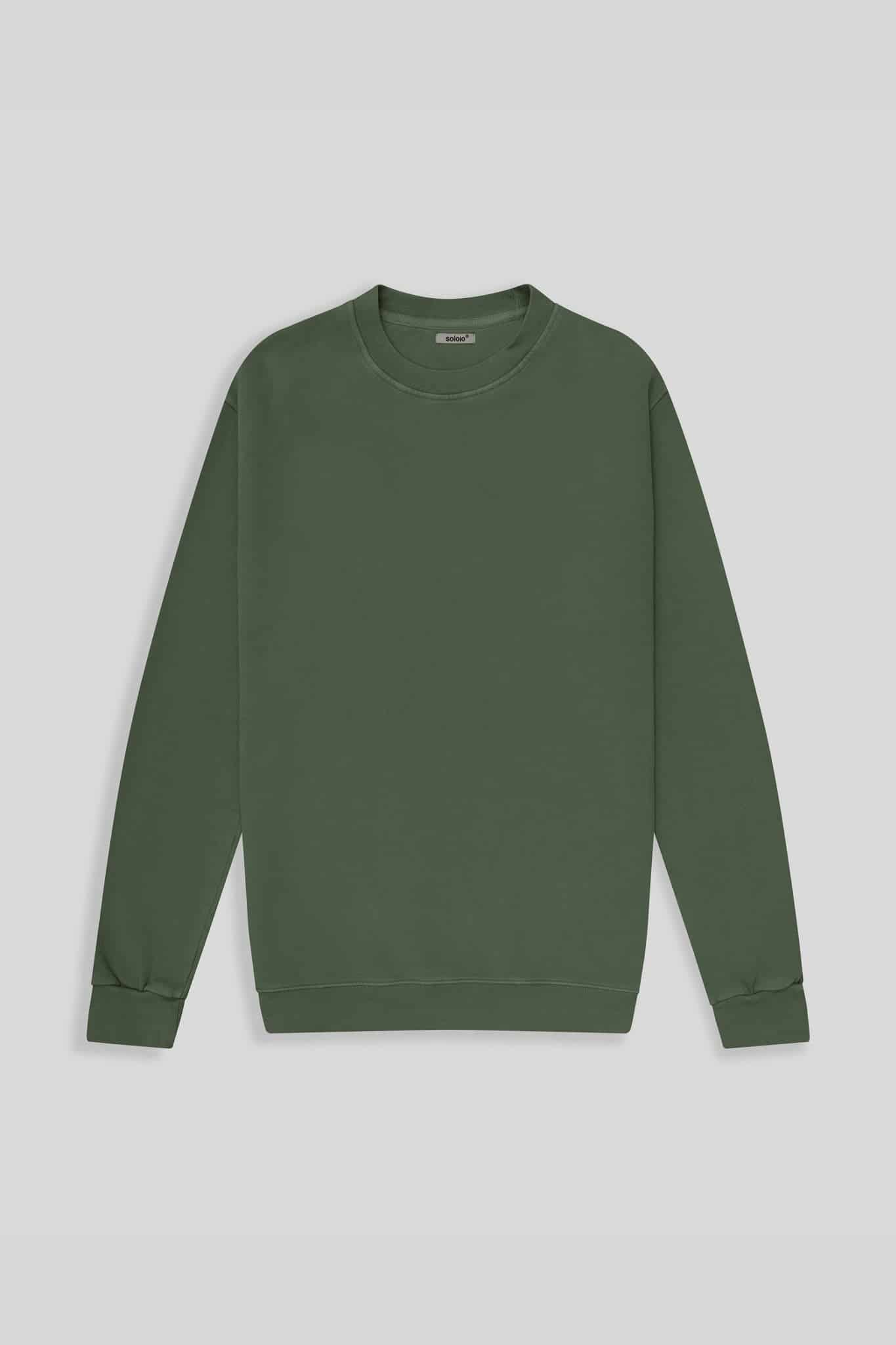 Men's milenario sweatshirt green - miniatura 1