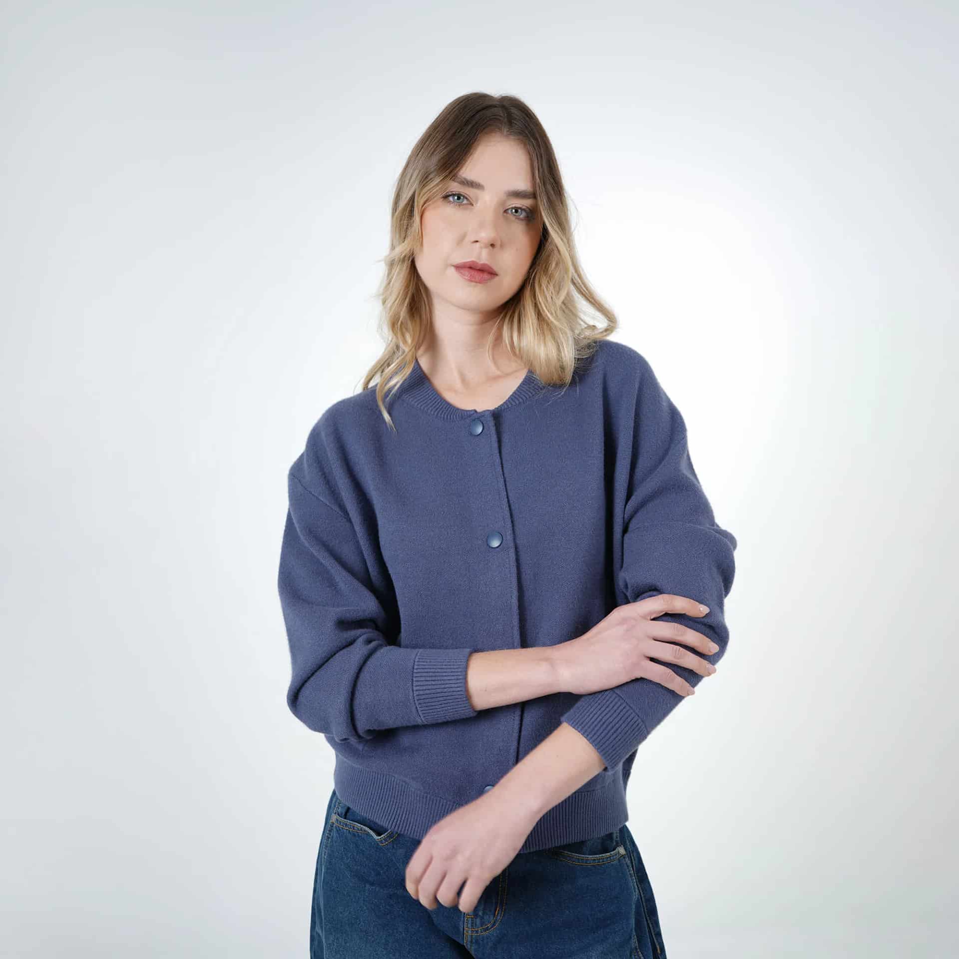 Sweater Cuello Redondo Manga Larga - miniatura 1