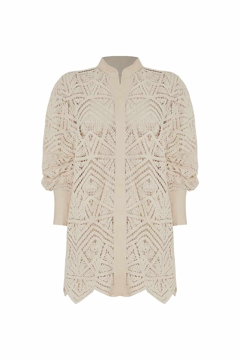 Camisa Gardenia Crema - miniatura 2