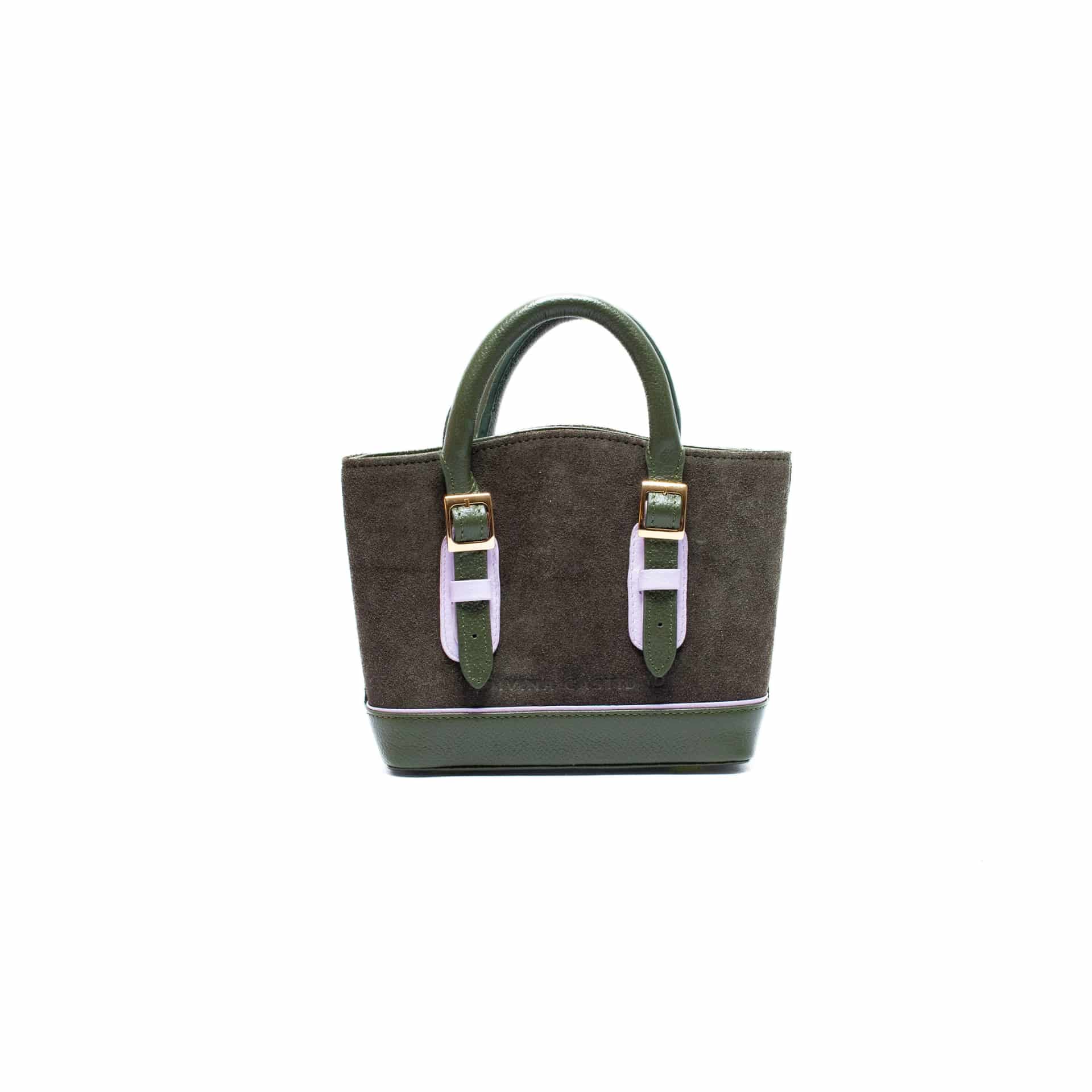 PICNIC BAG - Verde Botella x Malva - miniatura 2