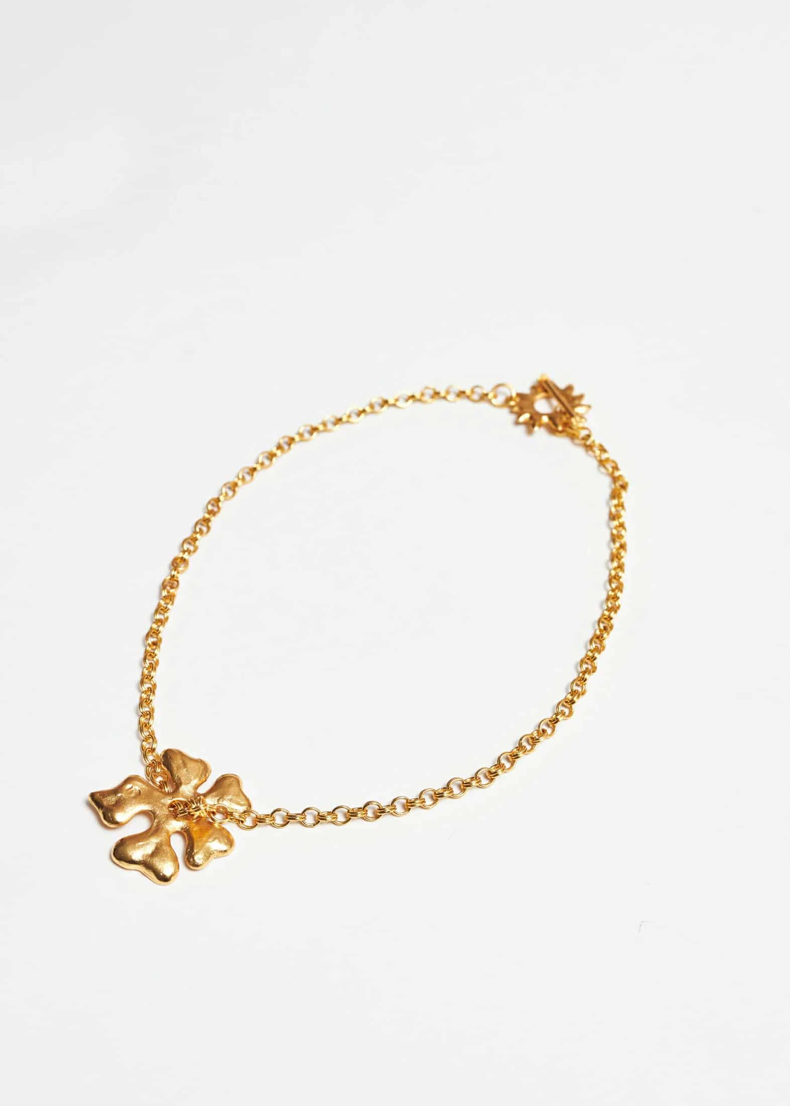 Collar Flora Dorado - miniatura 1