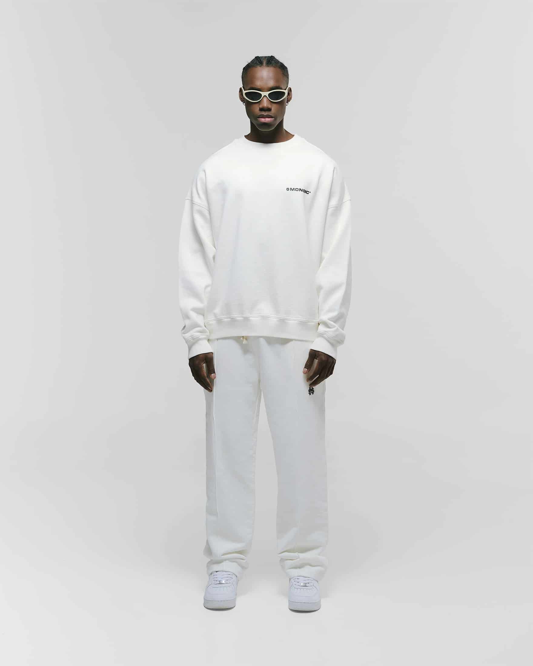 Crewneck Oversized Básico V3 - Off White - miniatura 3