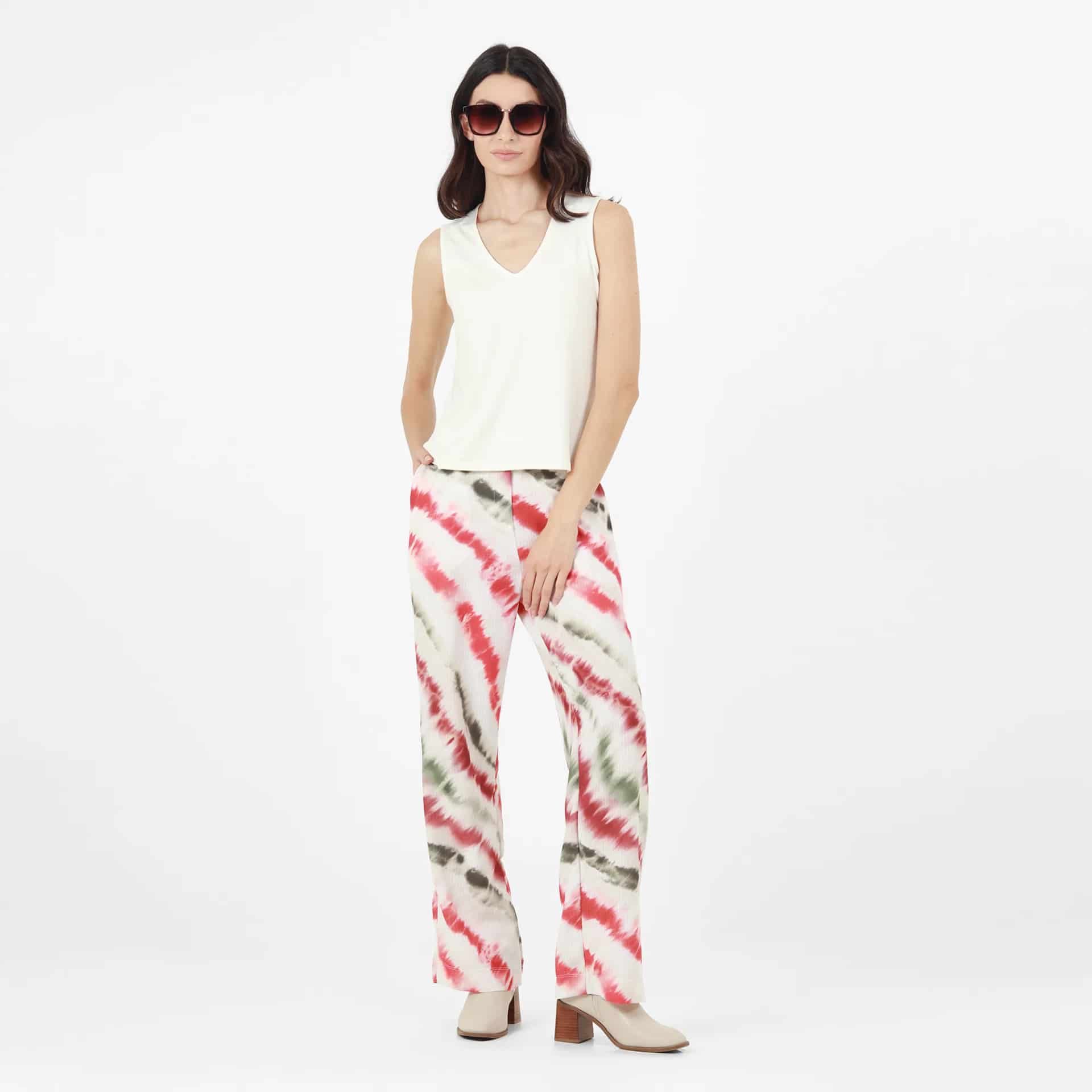 Pantalon Tiro Alto Bota Recta - miniatura 1