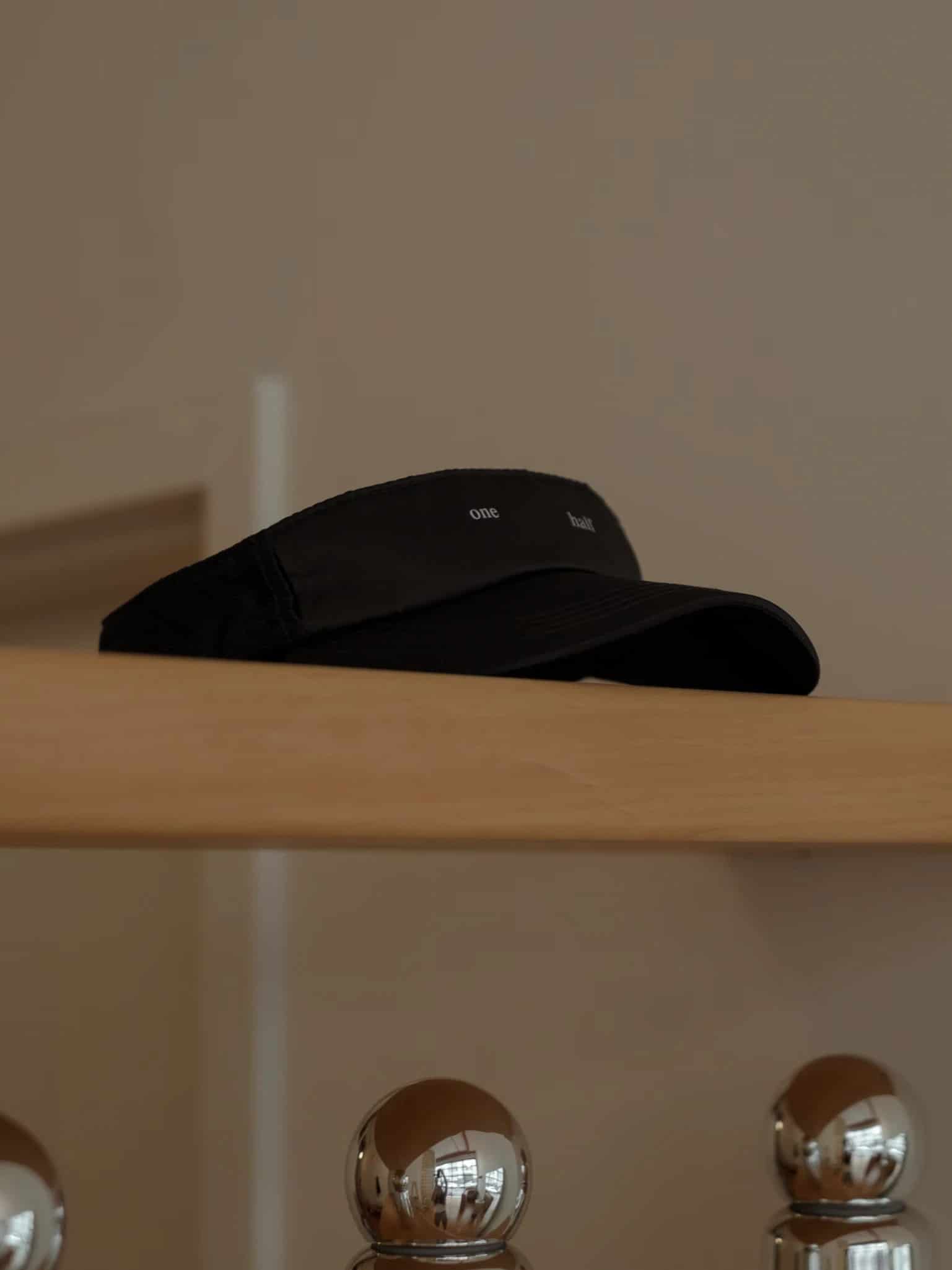 POCKET VISOR CAP - BLACK - miniatura 2