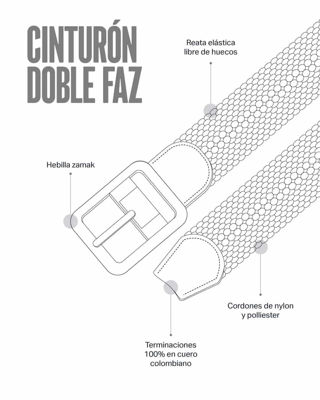 Cinturón  LAZO LZ150D - miniatura 7