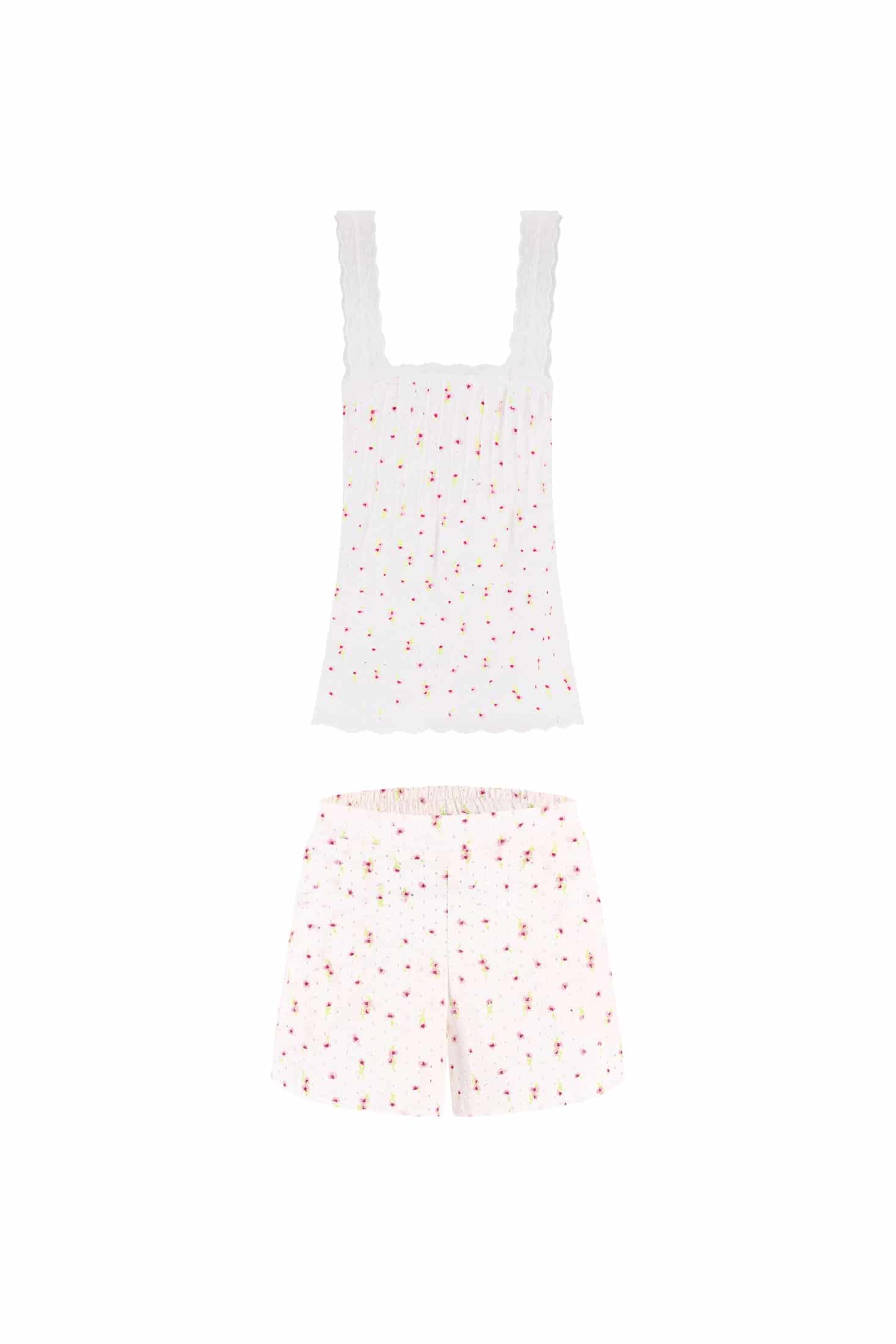 PIJAMA SHORT ELLIPSE SOÑADORA OJALILLO ESTAMPADO - miniatura 4