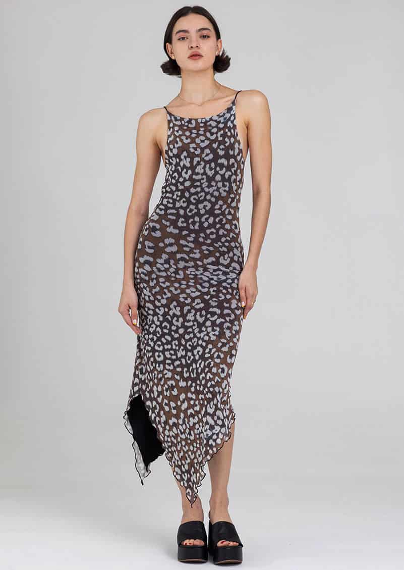 SNELL LEOPARD DRESS - miniatura 3