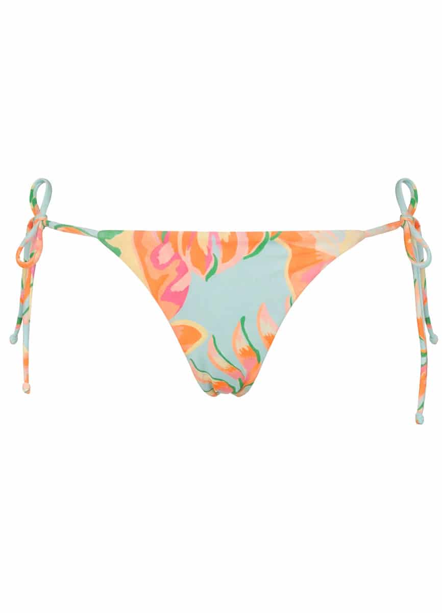 Maaji Fiesta Bloom Sunning Low Rise Tie Side Bikini Bottom - miniatura 7