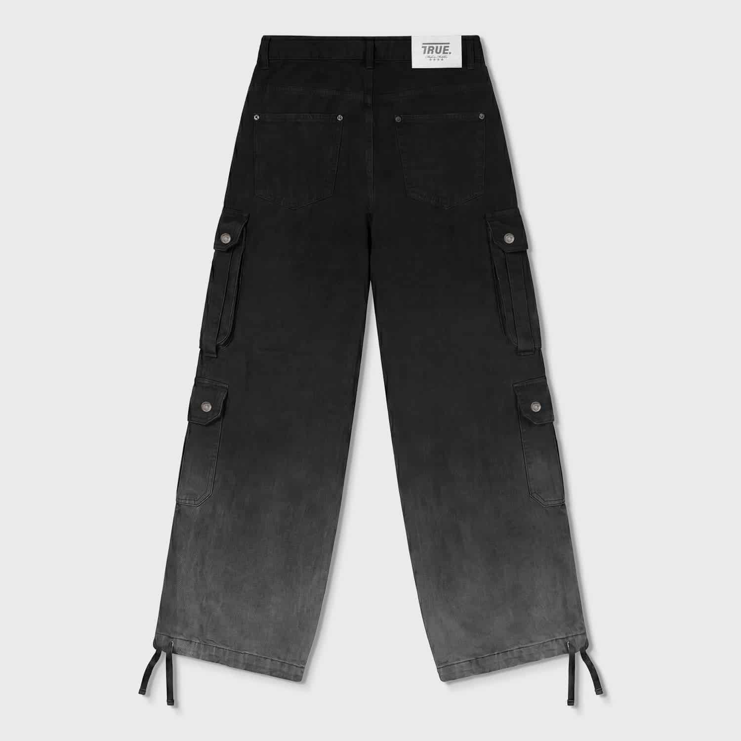 Utility Pocket Cargo Pants - Black - miniatura 4