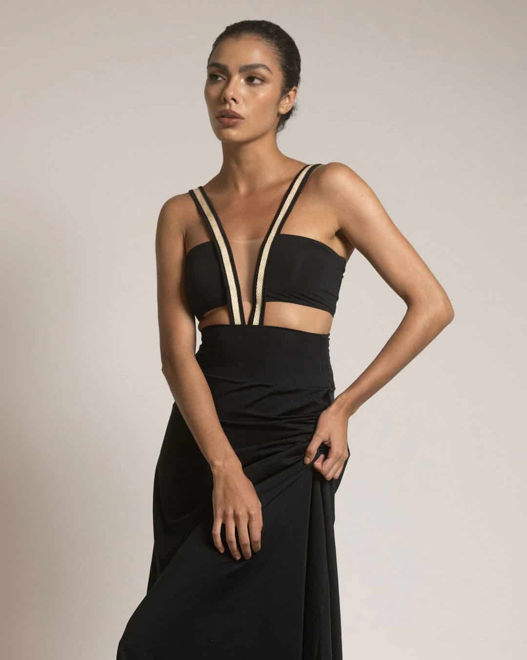JUANA SKIRT / Negro - miniatura 7