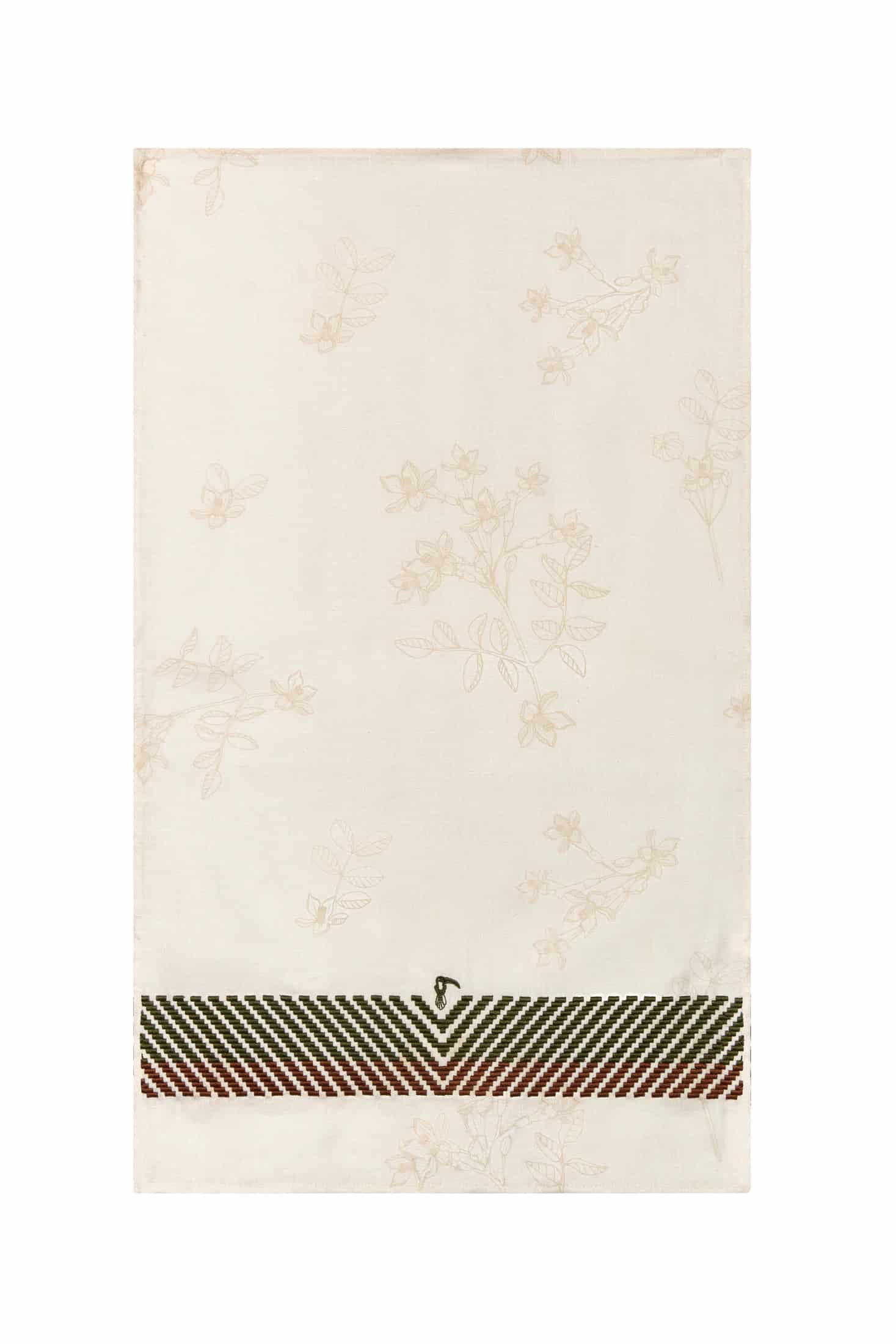 Egua Embrodered Linen Towels / Set of 2 - miniatura 1