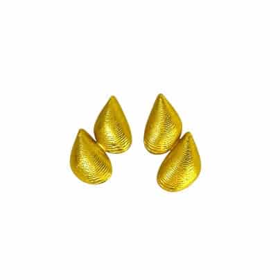 Aretes Concha alargada doble - miniatura 3