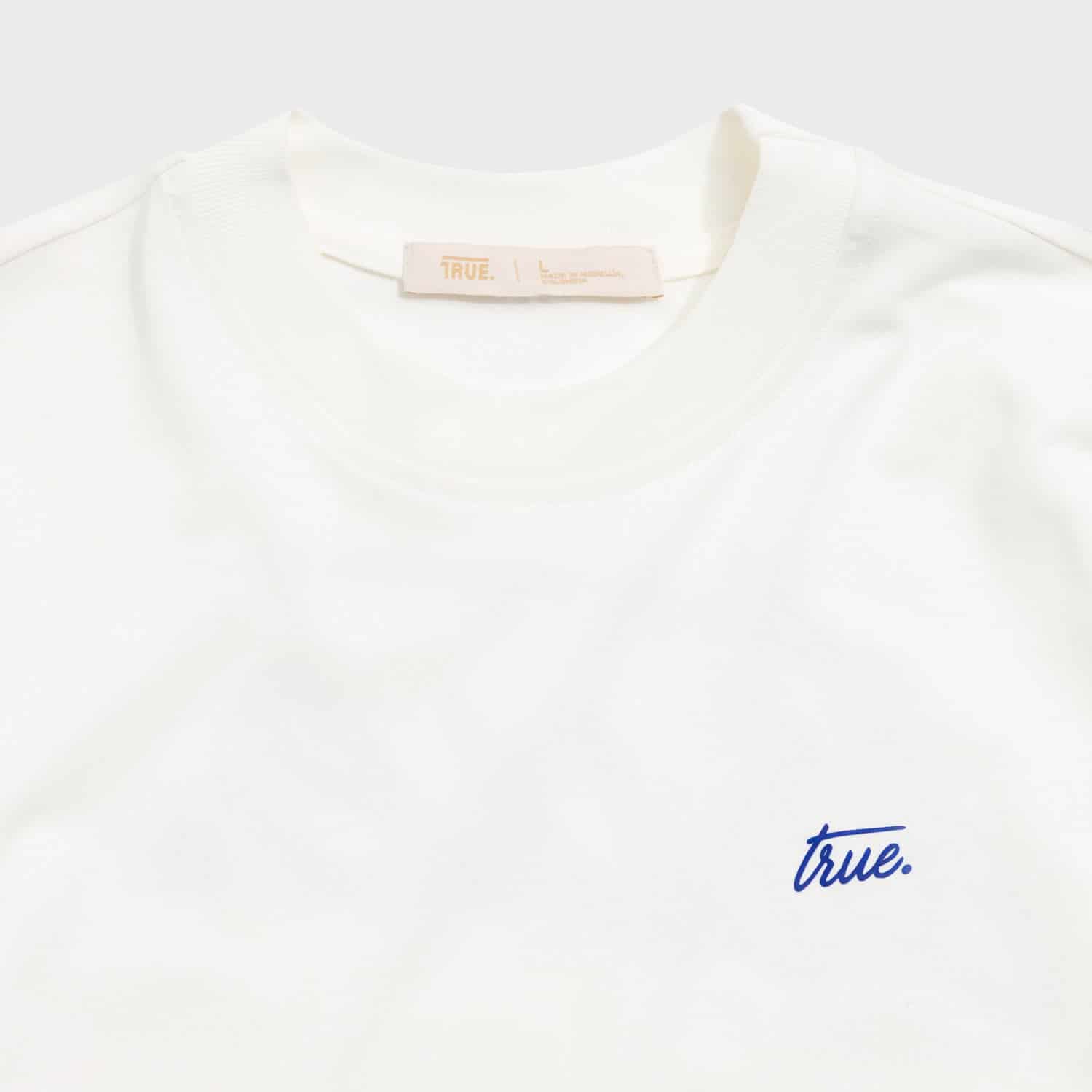 Cursive Logo T-Shirt - Cream - miniatura 5
