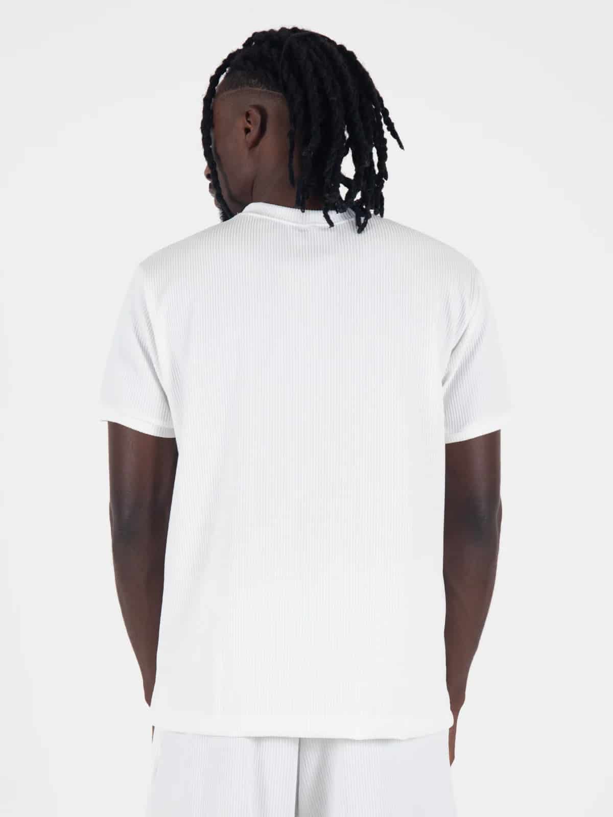 Camiseta hombre atenas slim ivory - miniatura 6
