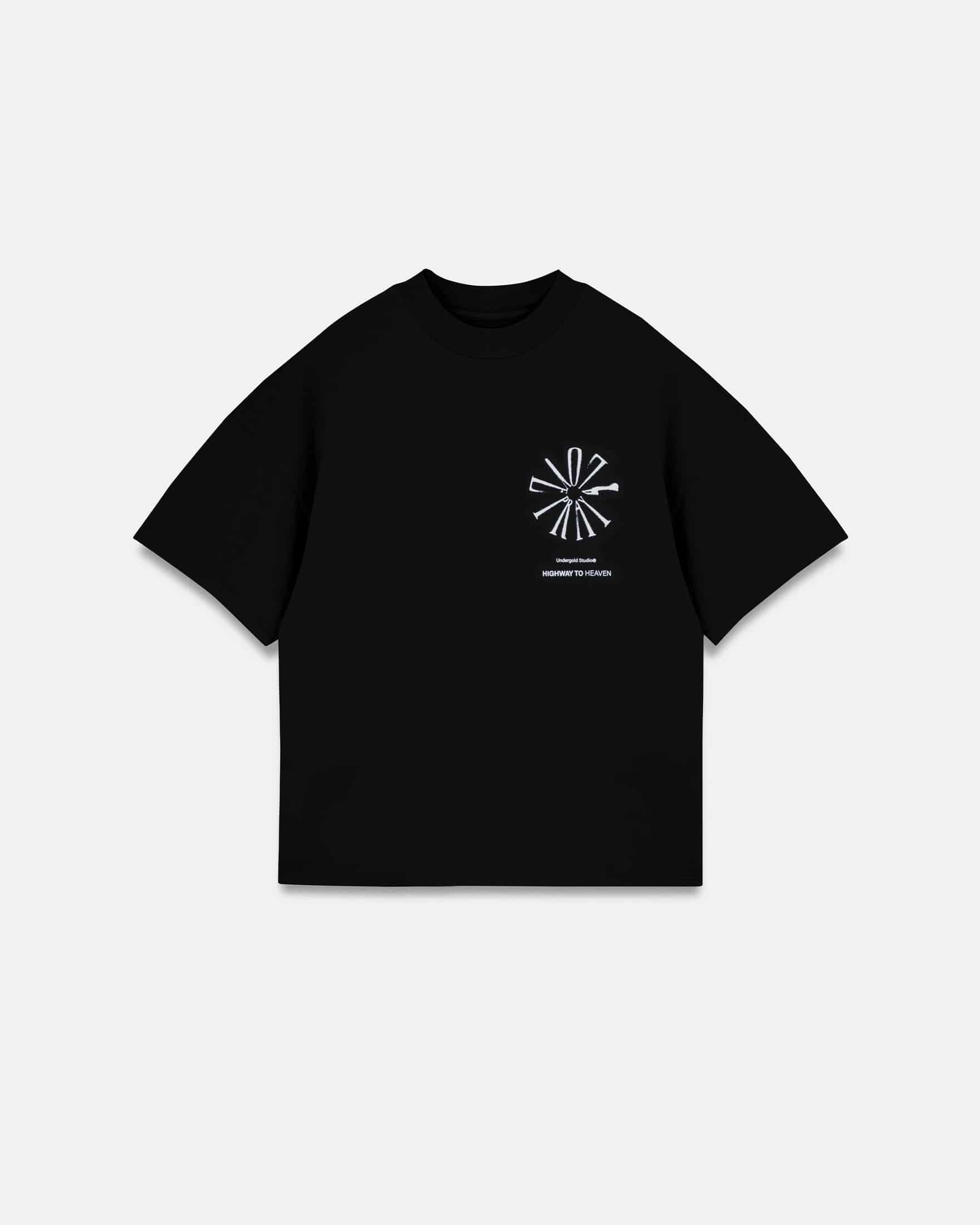 Spring Pray 4 Love Boxy Fit Tshirt Black - miniatura 3