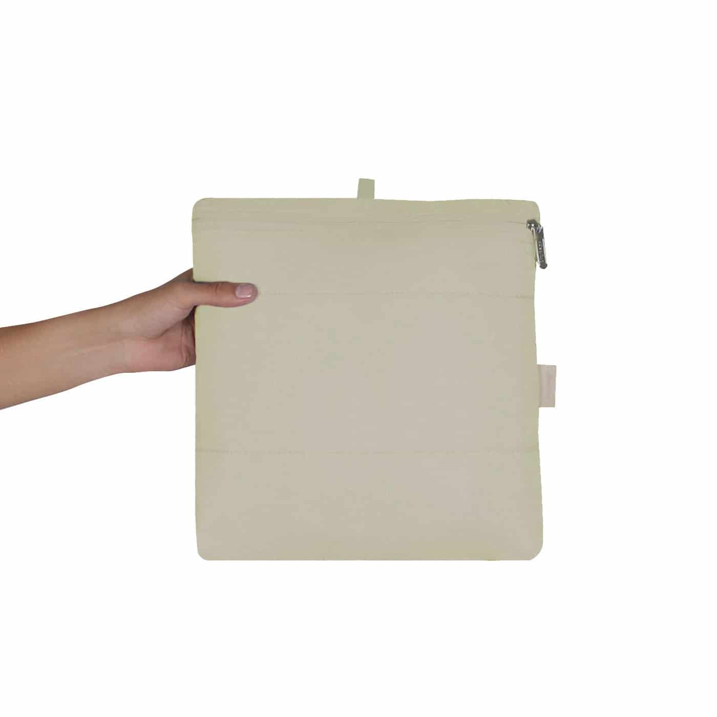 Morral Plegable Active Beige - Ligero, Resistente y Práctico - miniatura 2