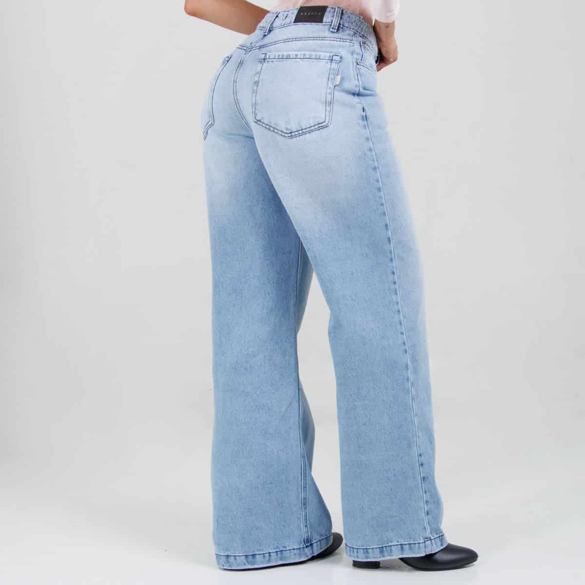 Jean Wide Leg Ax-3100 Rigido - miniatura 3