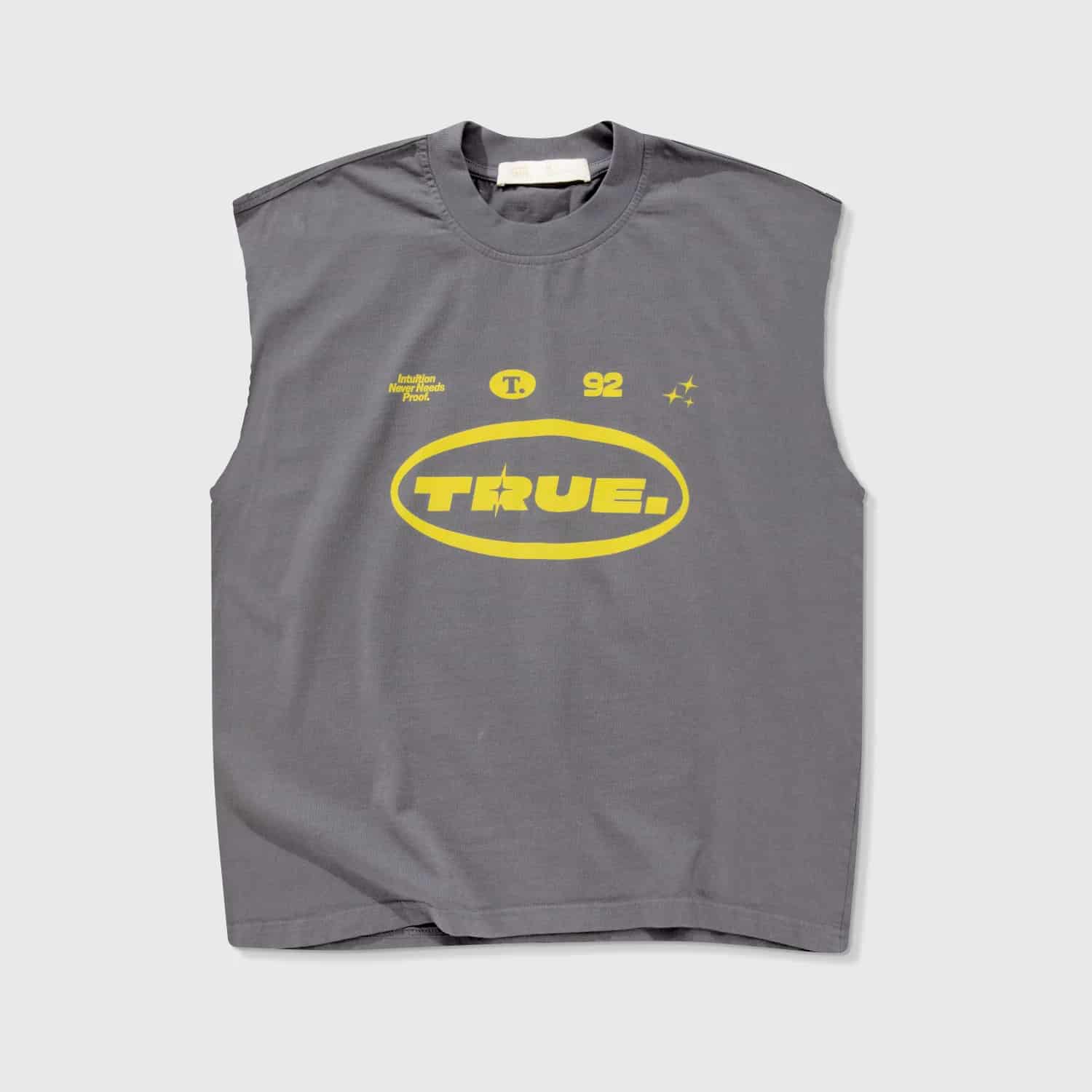 Intuition Sleeveless Tee - Gray - miniatura 3