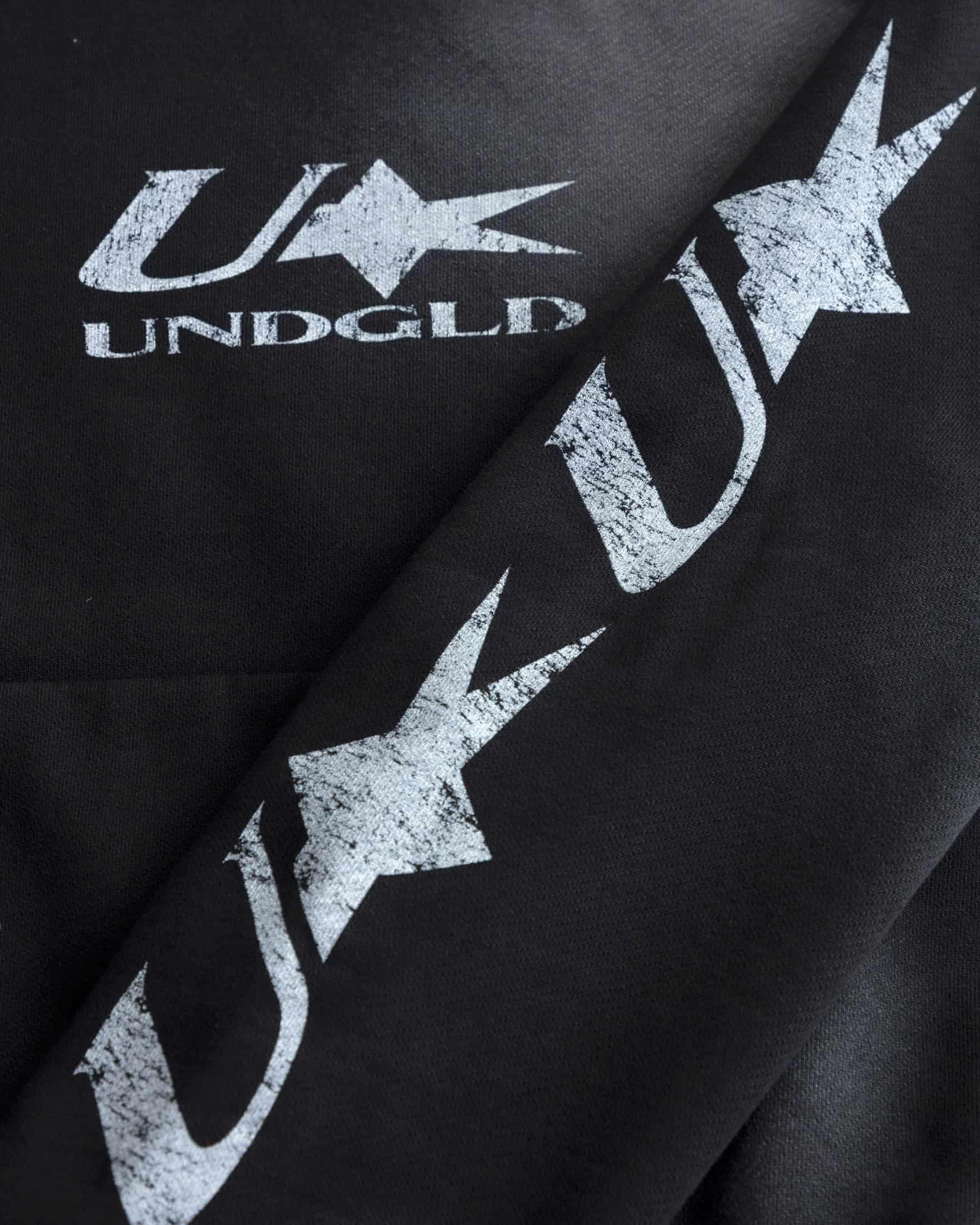 Agnus Dei U Star Boxy Fit Hoodie Smokey Black - miniatura 4