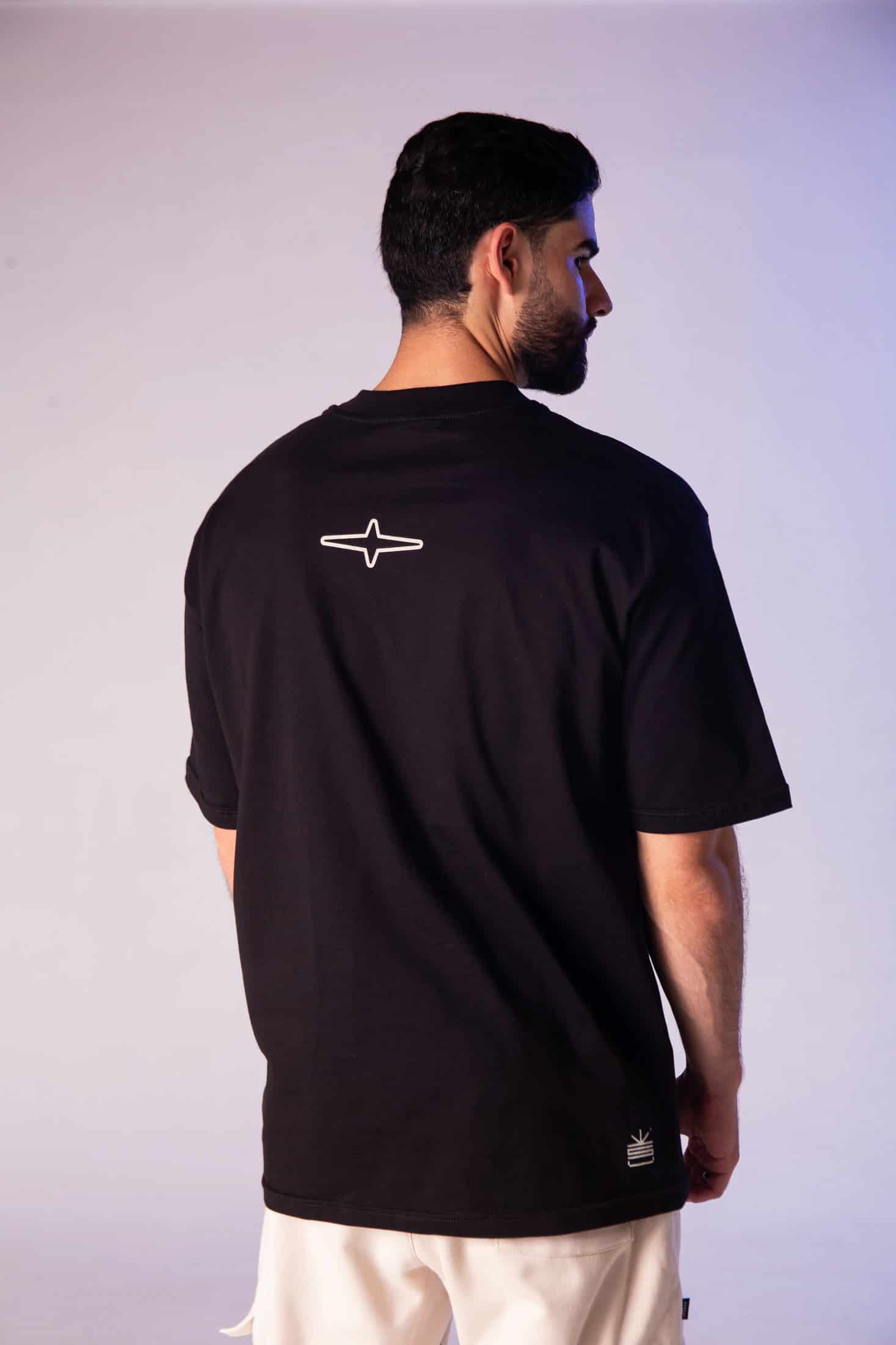 T Shirt Oversize Negra By savage   24/siempre Ref. 14277 - miniatura 3
