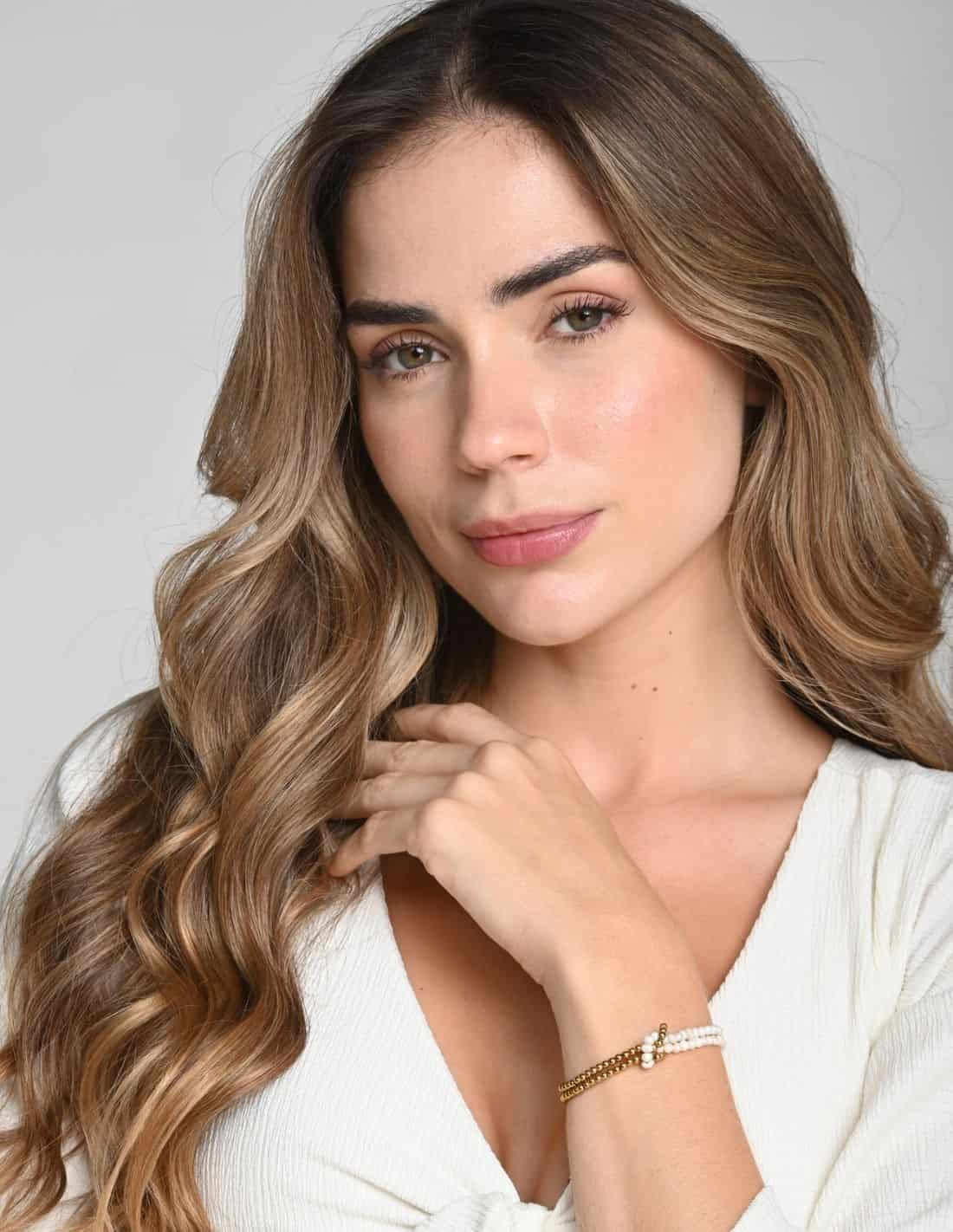 Manilla Amelia Perla + Marfil - miniatura 1