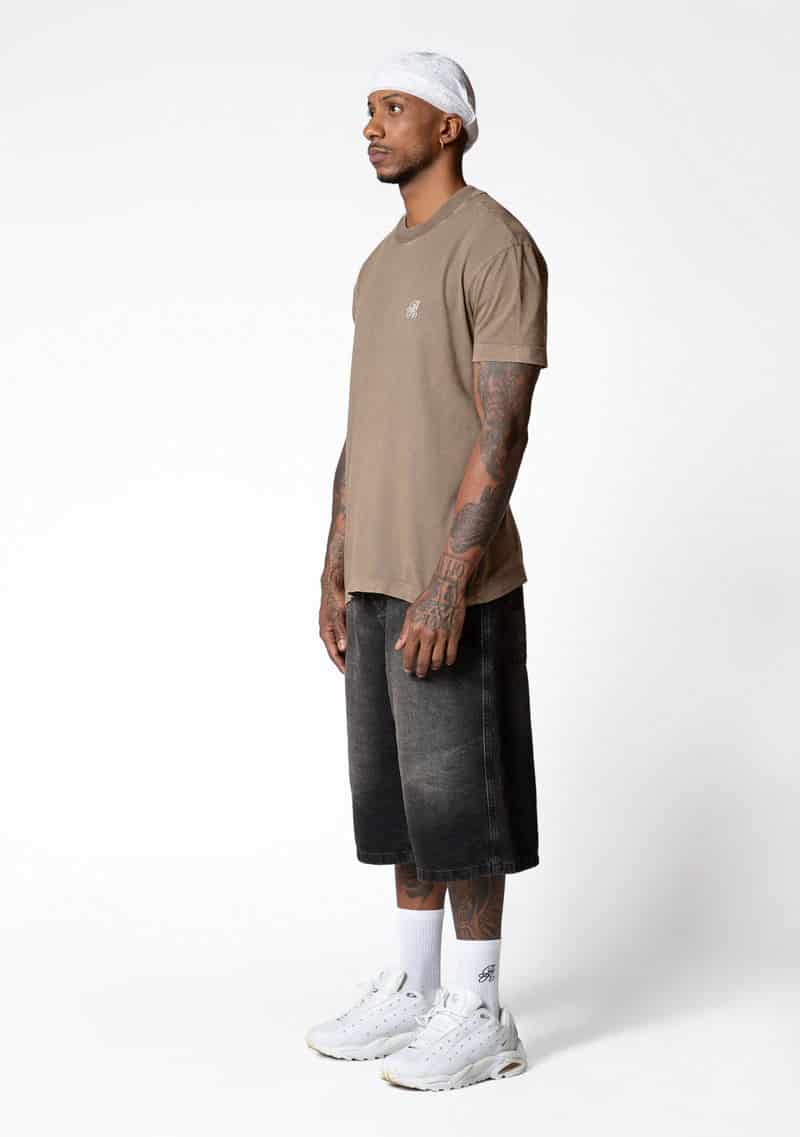 Knockout brown wash Standard t-shirt - miniatura 3