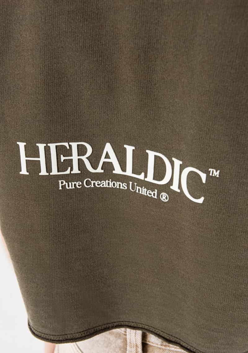Heraldic Brown crop top - miniatura 3