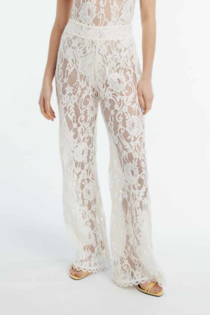ATHINA PANTS WHITE - miniatura 3