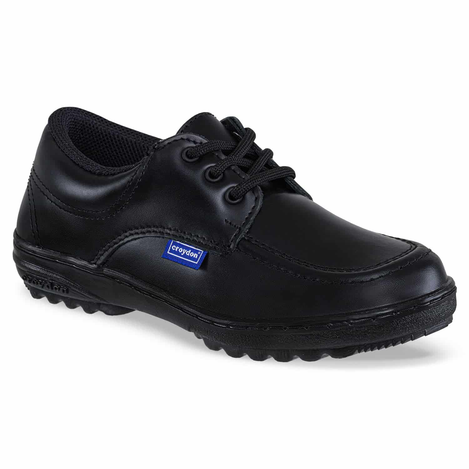 Zapatos Colegio Leader Negro-Negro Croydon Unisex - miniatura 1