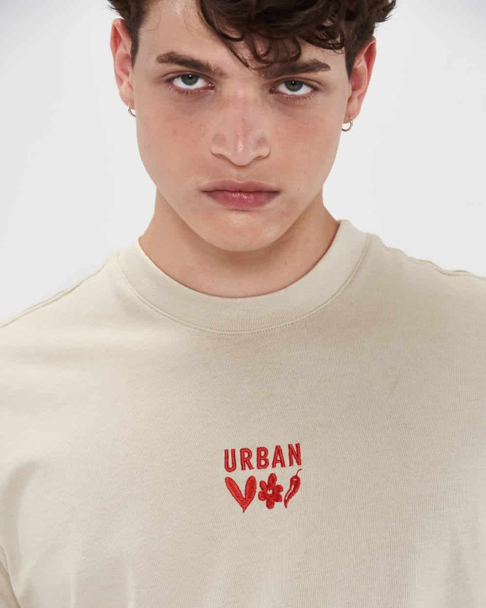 CLOVER TEE BEIGE - miniatura 2