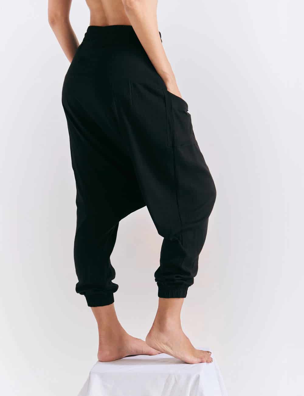 Pantalón Aladino negro mujer - miniatura 4