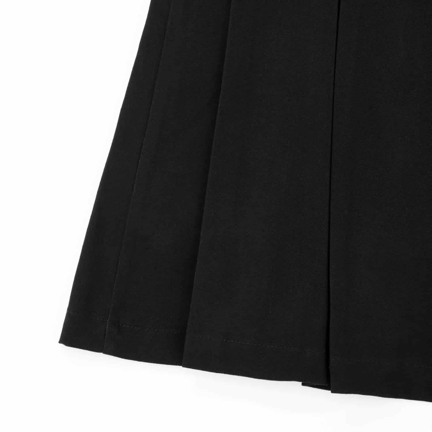 Pleated Mini Skirt - Black - miniatura 6