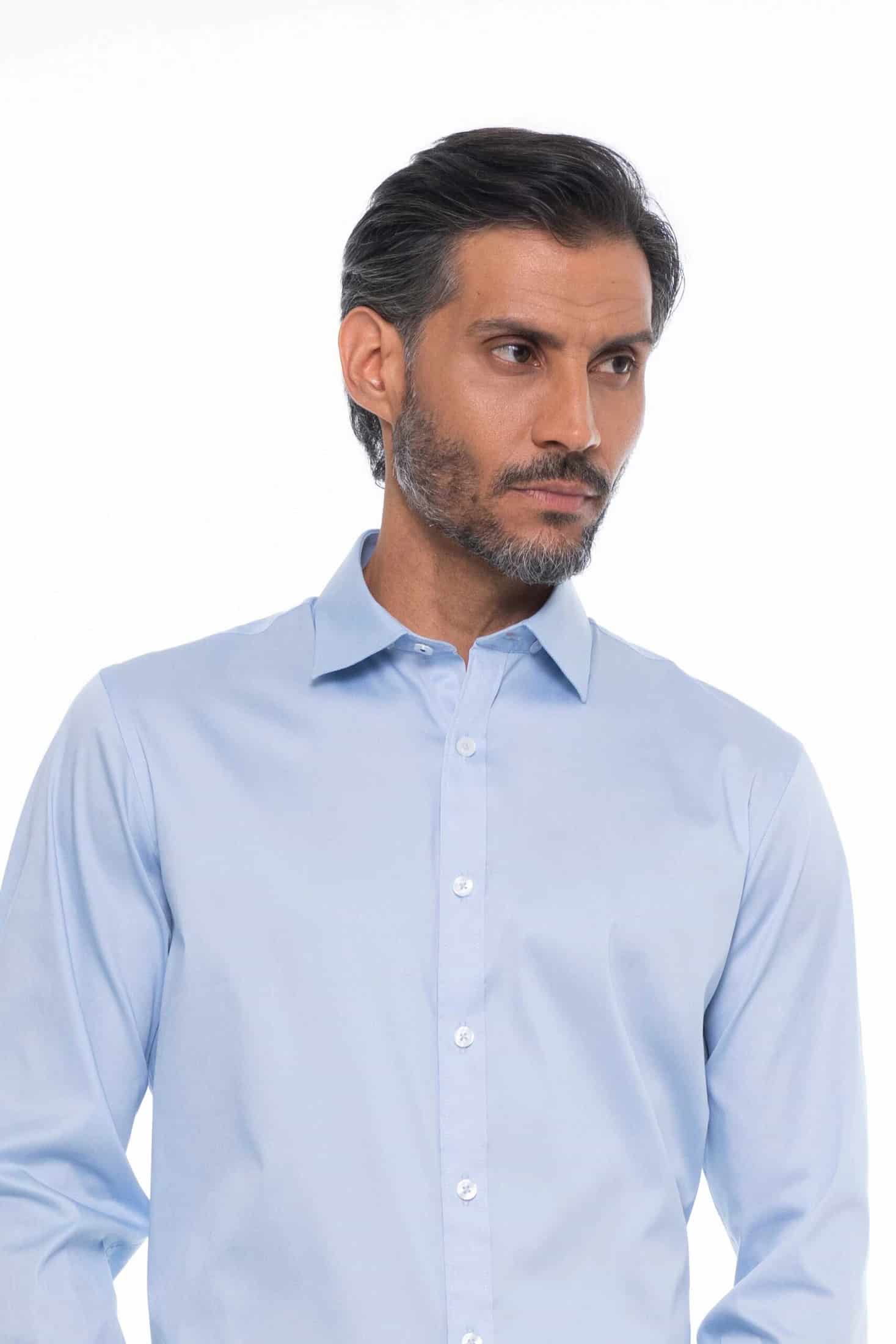 Camisa Monaco Azul Celeste - miniatura 3