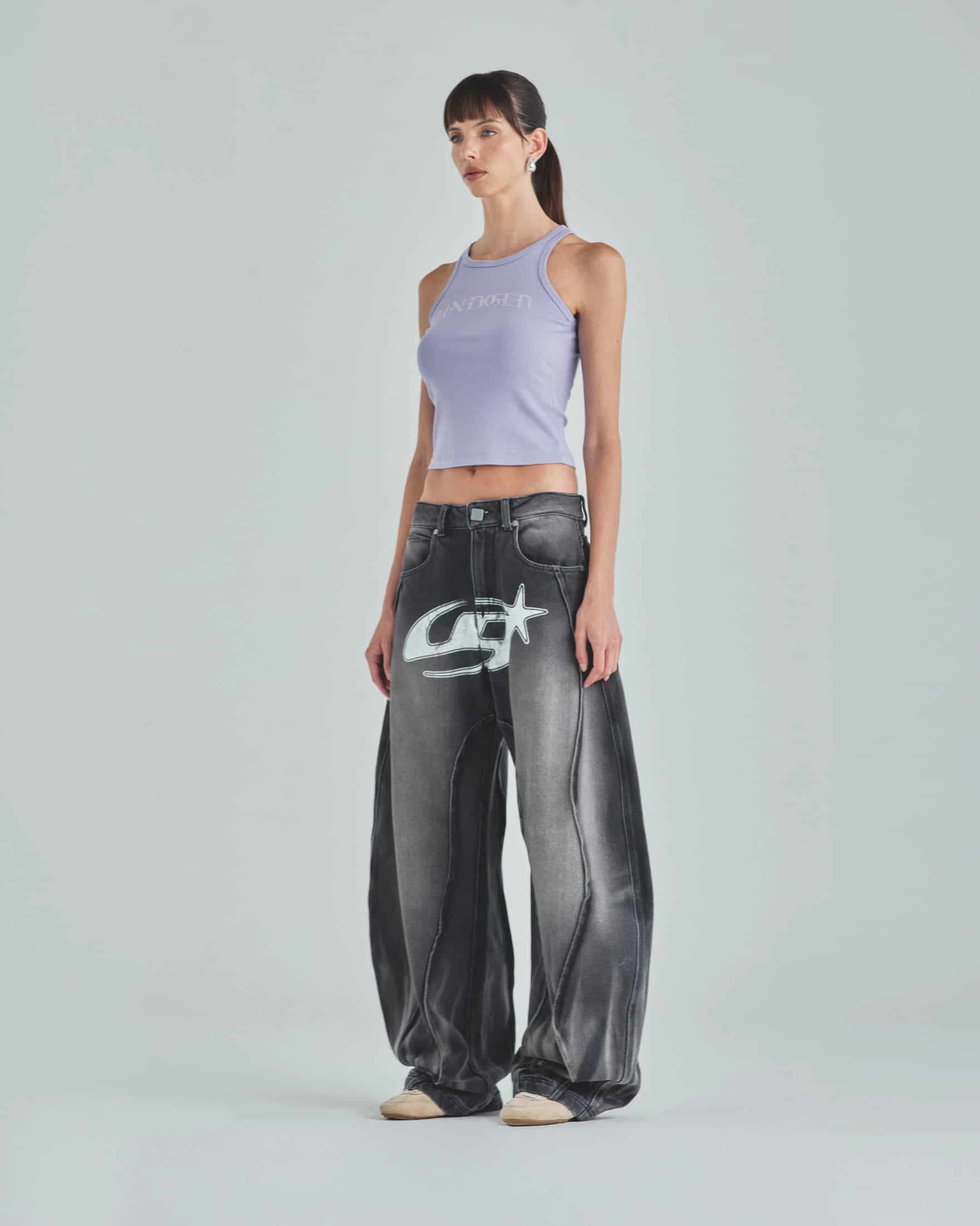 Act 1 UNDGLD Halter Tank Top Lilac - miniatura 5